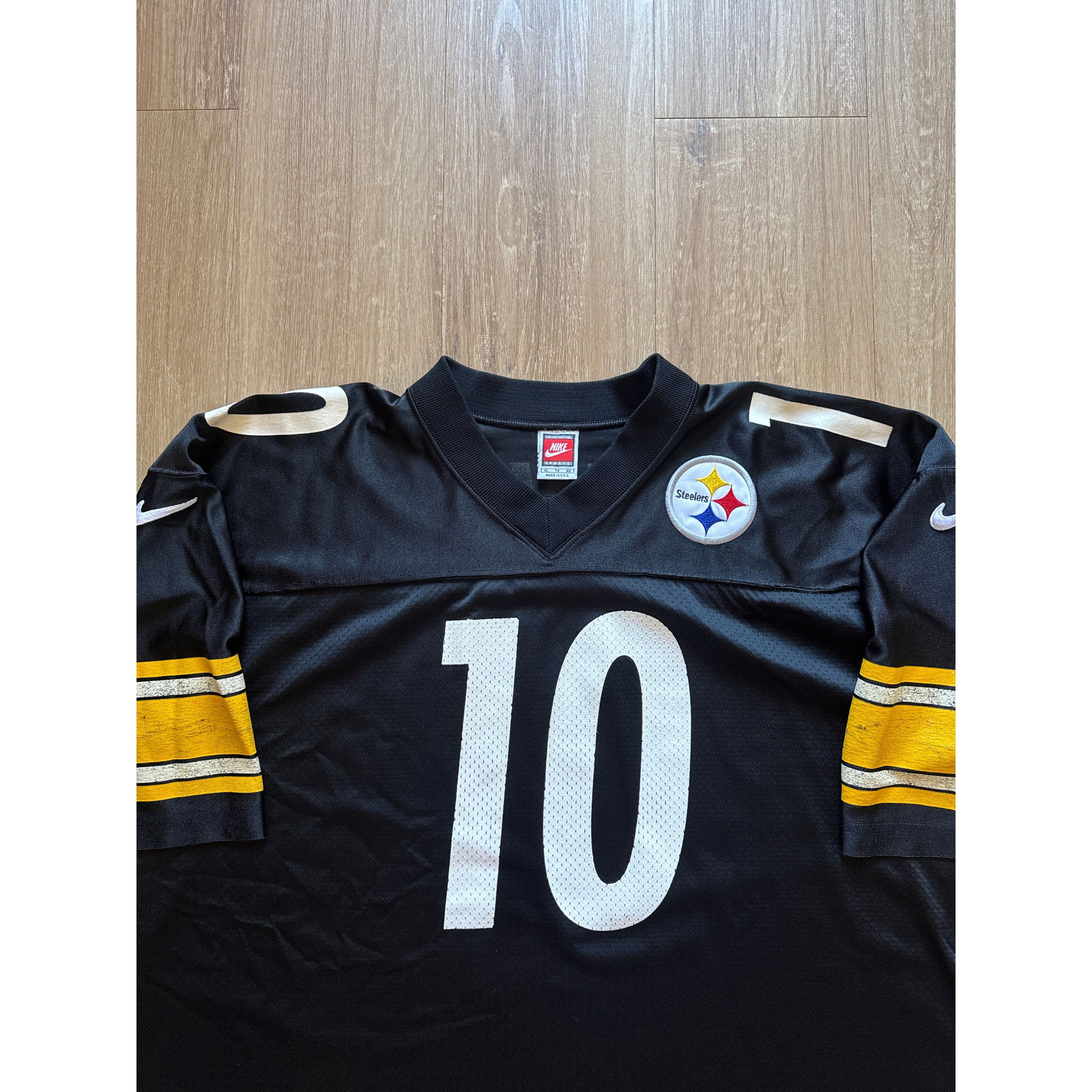 Nike Vintage 90s Nike Pittsburgh Steelers Kordell Stewart Footbal Size US XL / EU 56 / 4 - 2 Thumbnail