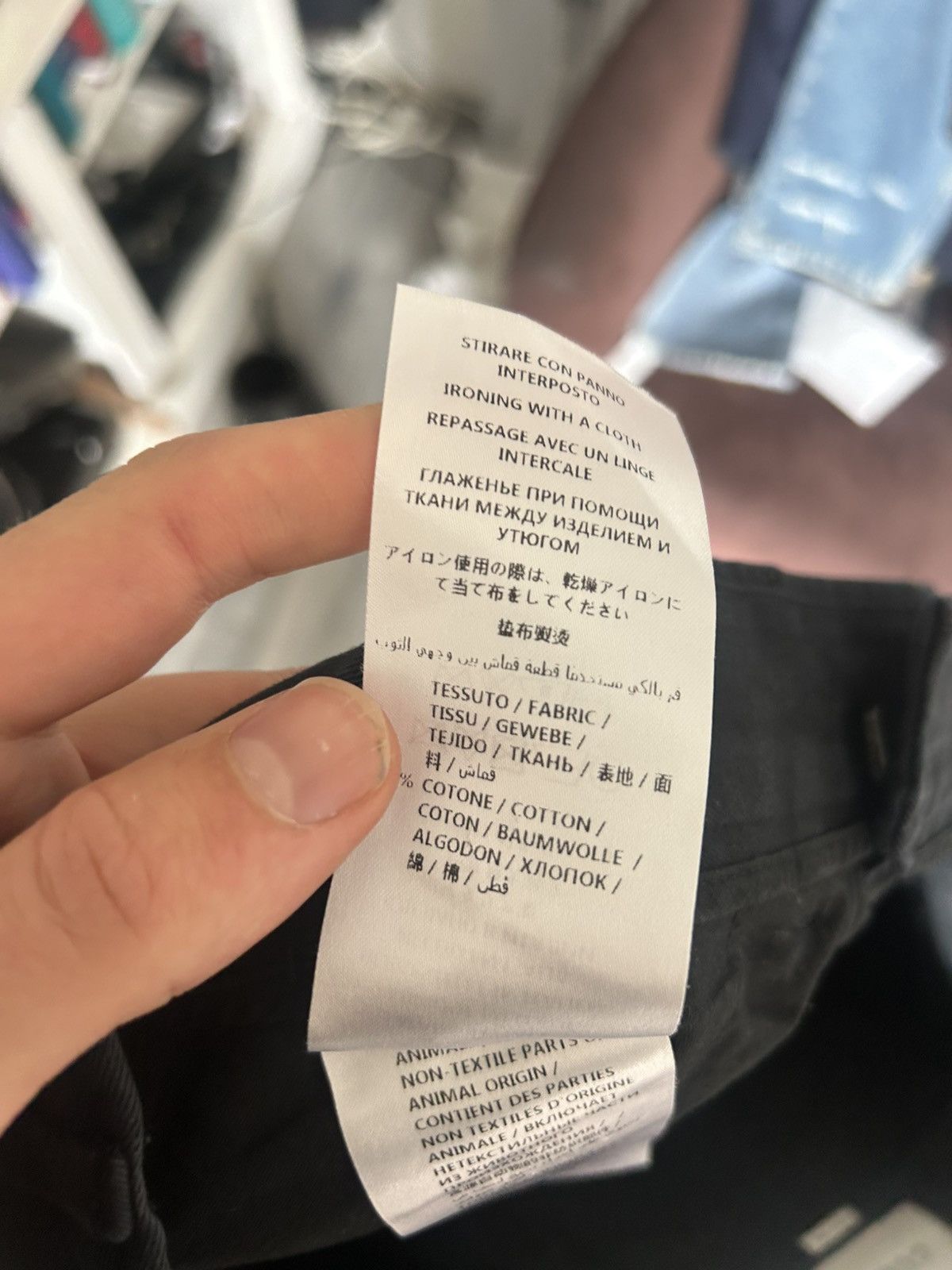 Gucci Gucci Navy Cotton Trousers with Flap Pockets Size US 32 / EU 48 - 11 Thumbnail