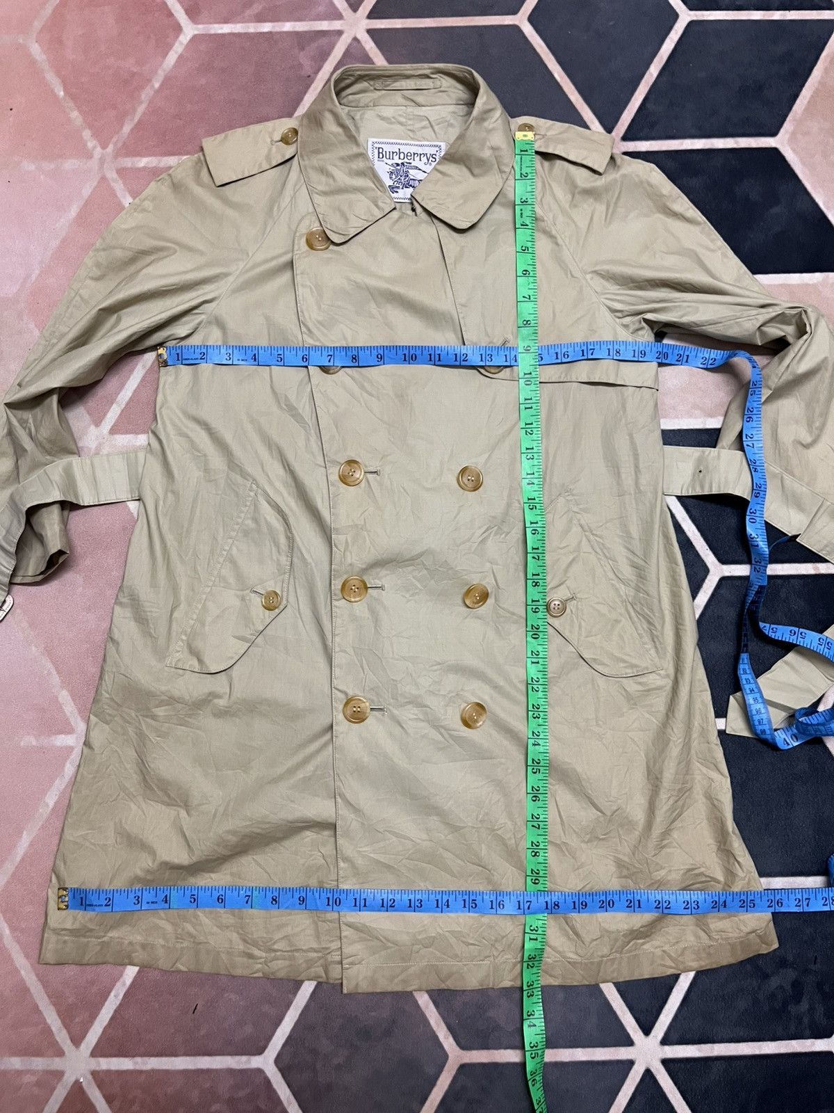 Burberry 💥True Vintage Burberrys Trench Jackets Size US M / EU 48-50 / 2 - 17 Thumbnail