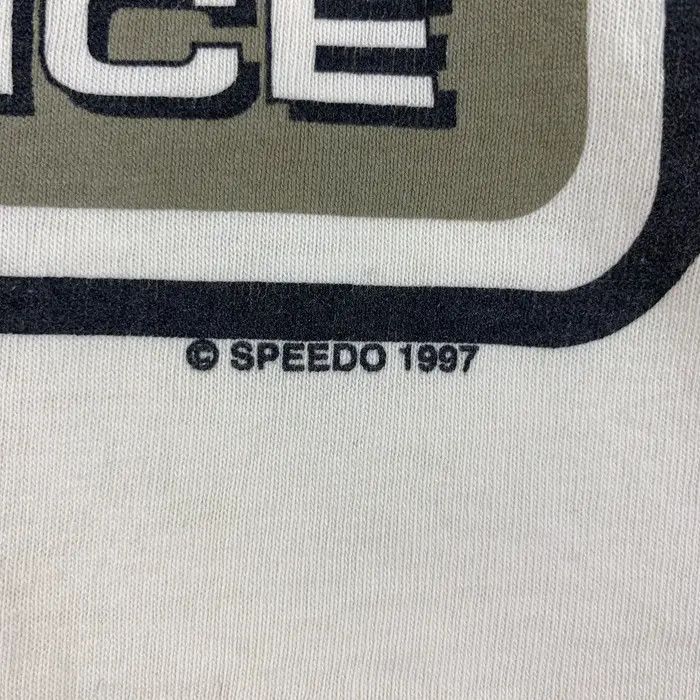 Speedo Vintage 1997 SPEEDO PERFORMANCE Box Logo Tee Shirt Size US L / EU 52-54 / 3 - 8 Thumbnail