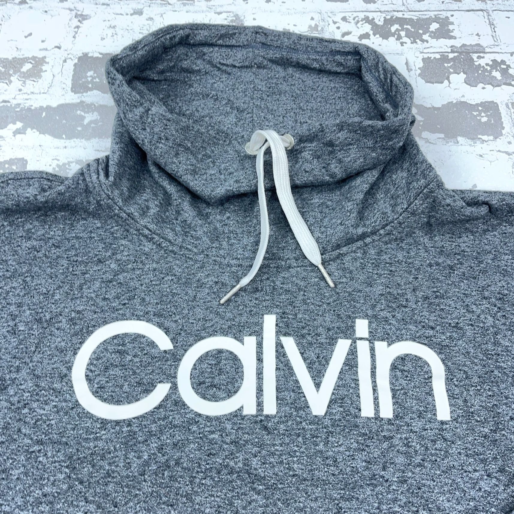 Calvin Klein Calvin Klein Sweatshirt Women L Gray Pullover Turtle Neck Activewear Logo Classic Size L / US 10 / IT 46 - 3 Thumbnail