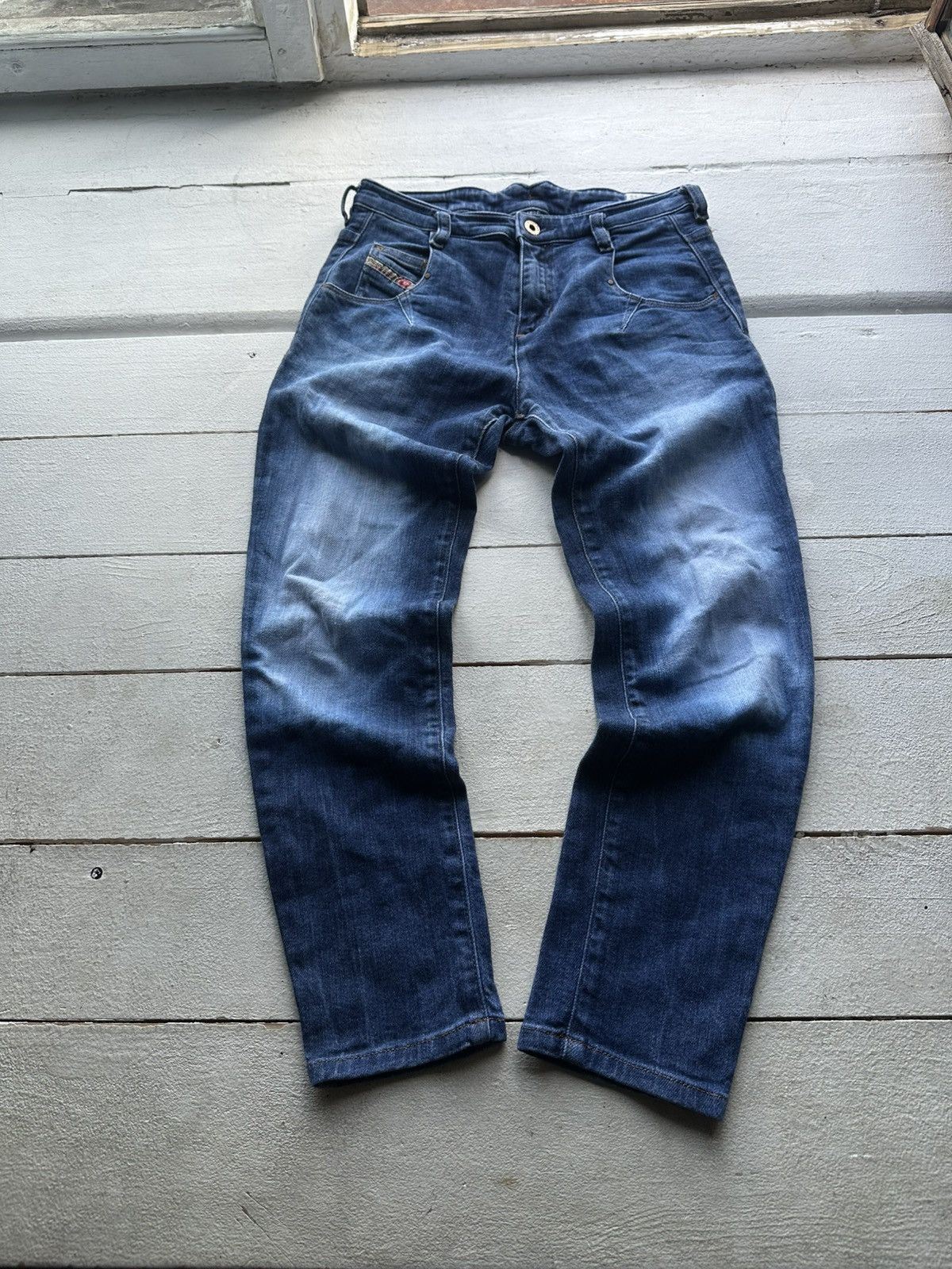 Diesel 🚨Gothic Diesel Regular Slim relax Flared Jeans Womens Size 24" / US 00 / IT 34 - 1 Thumbnail