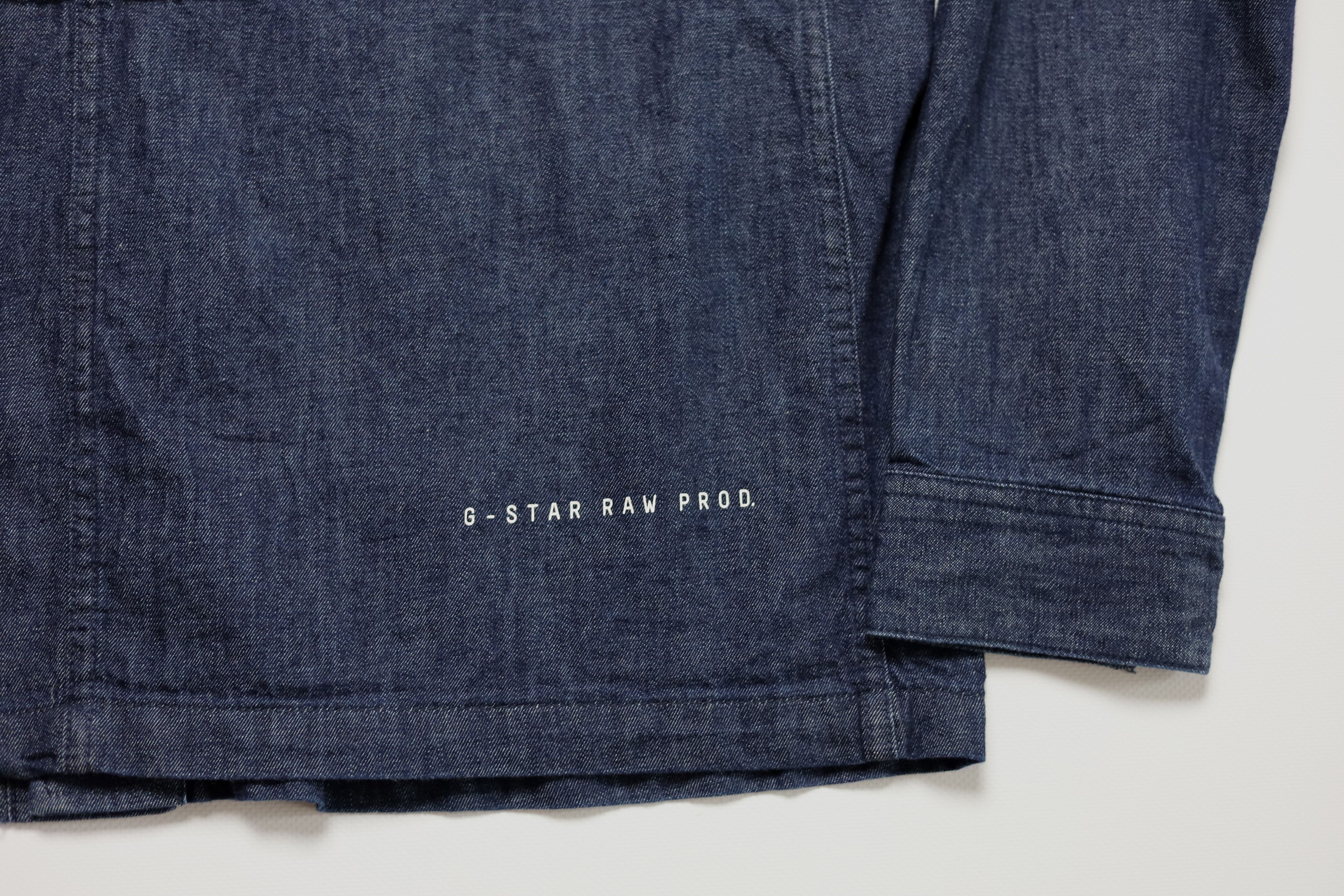 G-Star G-Star Raw Field Overshirt 2 Utiity Denim Jacket Size XL Size US XL / EU 56 / 4 - 6 Thumbnail