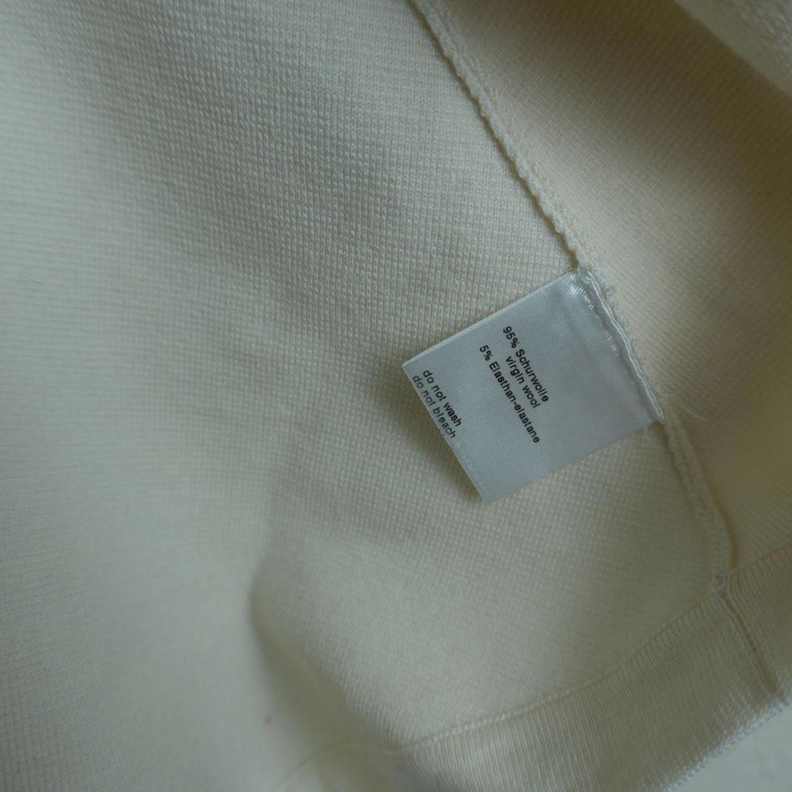 Aris Tatalovich Akris Punto Jacket Women's 6 Cream Schurwolle Virgin Wool Size M / US 6-8 / IT 42-44 - 5 Thumbnail