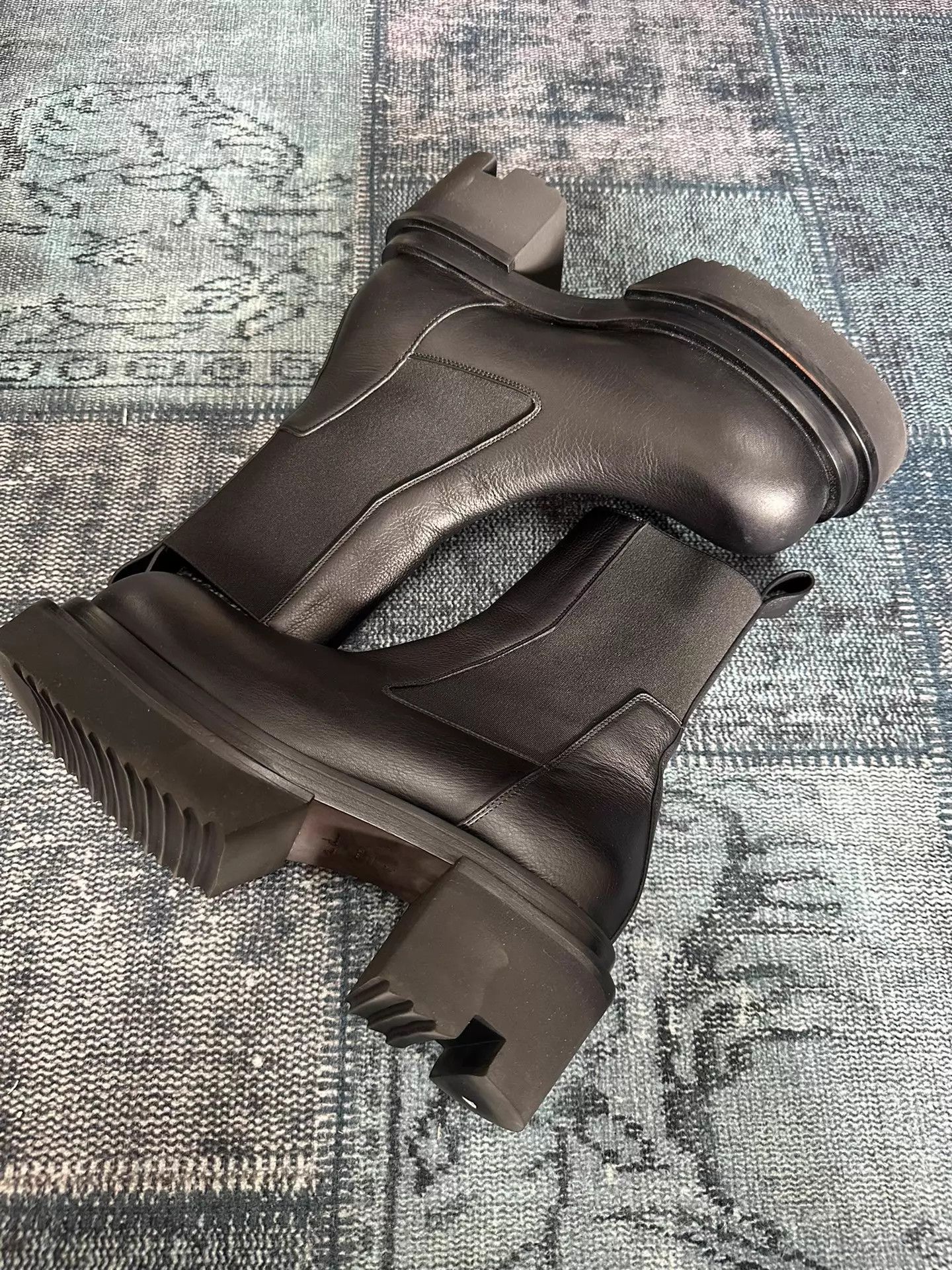 Rick Owens Rick Owens Beatle Ballast Bogun Chelsea 6cm 40 Worn Once Size US 7 / EU 40 - 1 Thumbnail