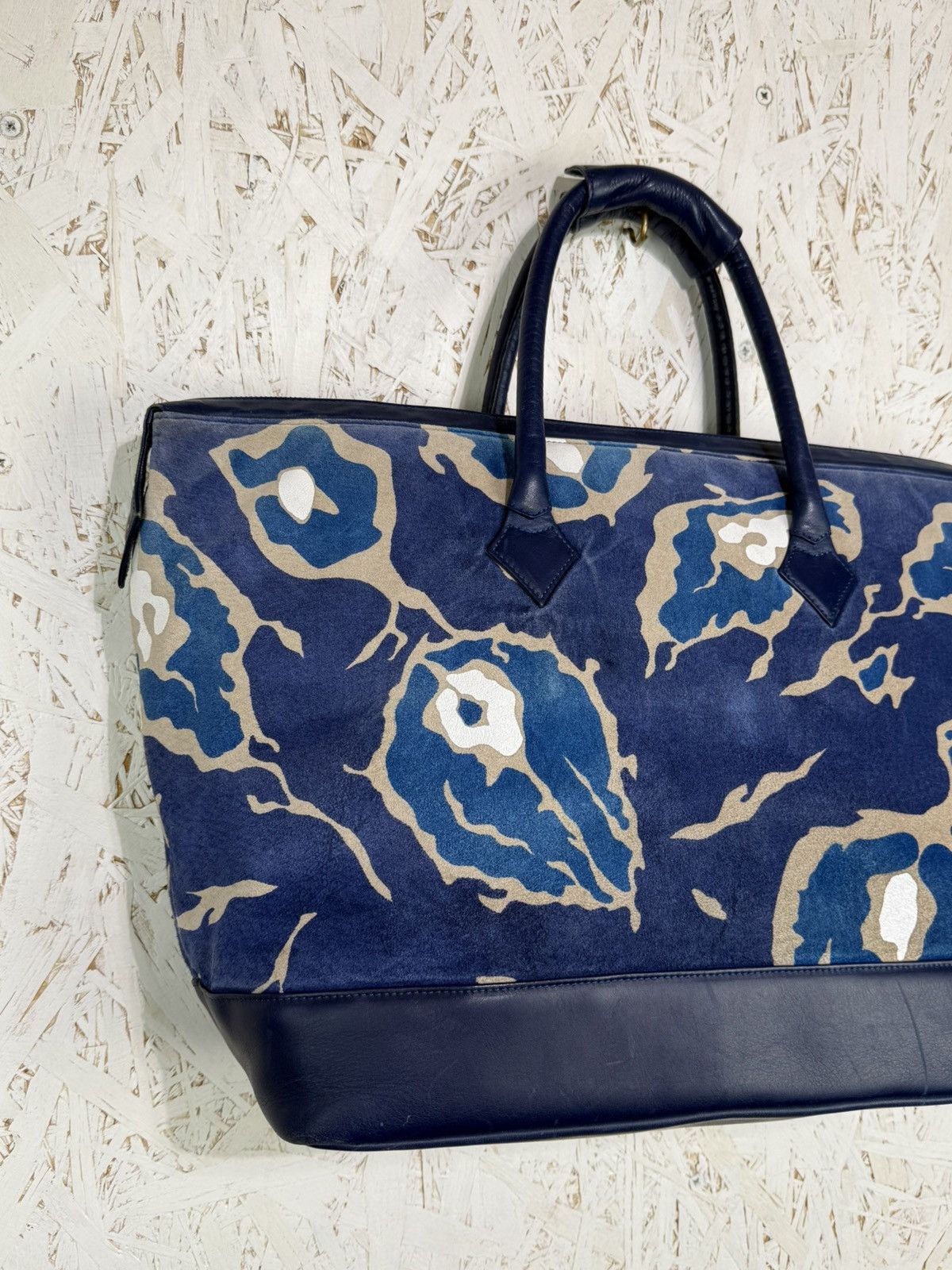 Vivienne Westwood Vivienne Westwood Ocean Camo Suede Leather Travel Bag Size ONE SIZE - 2 Thumbnail