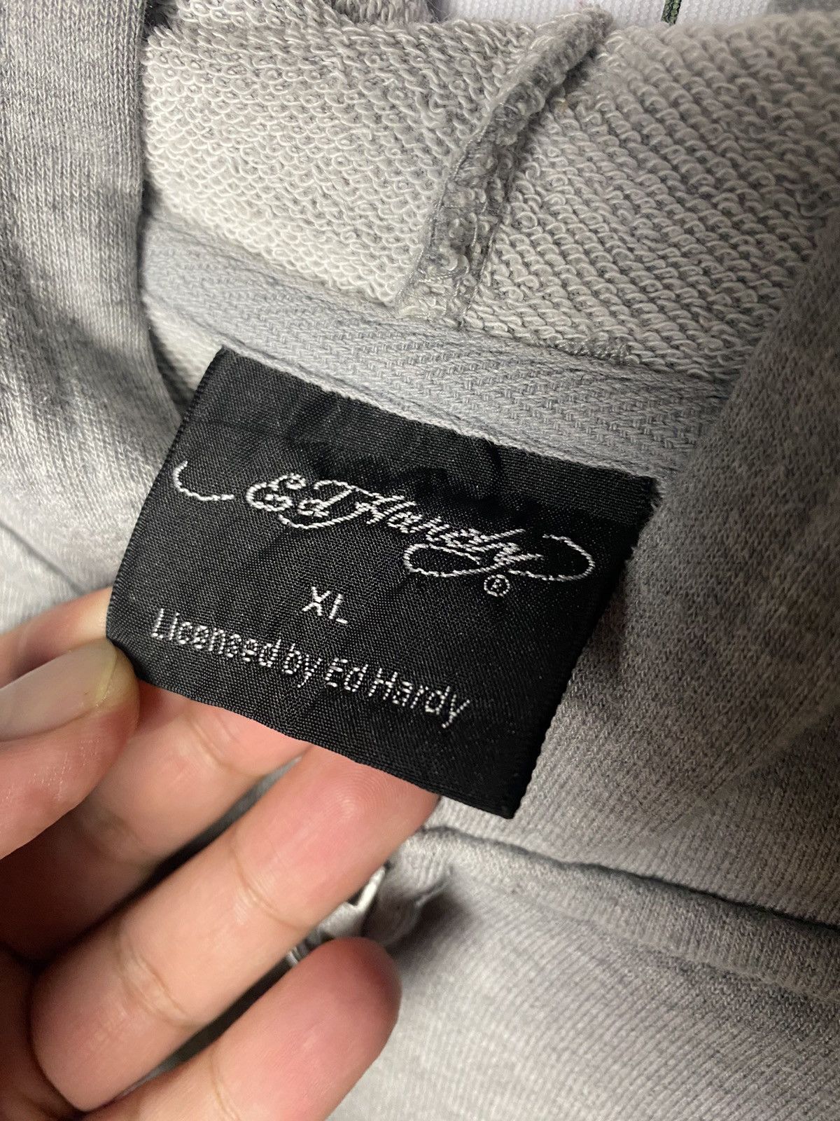 Ed Hardy Vintage Y2K Ed Hardy Love Kills Zip Up Hoodie Size US XL / EU 56 / 4 - 6 Thumbnail