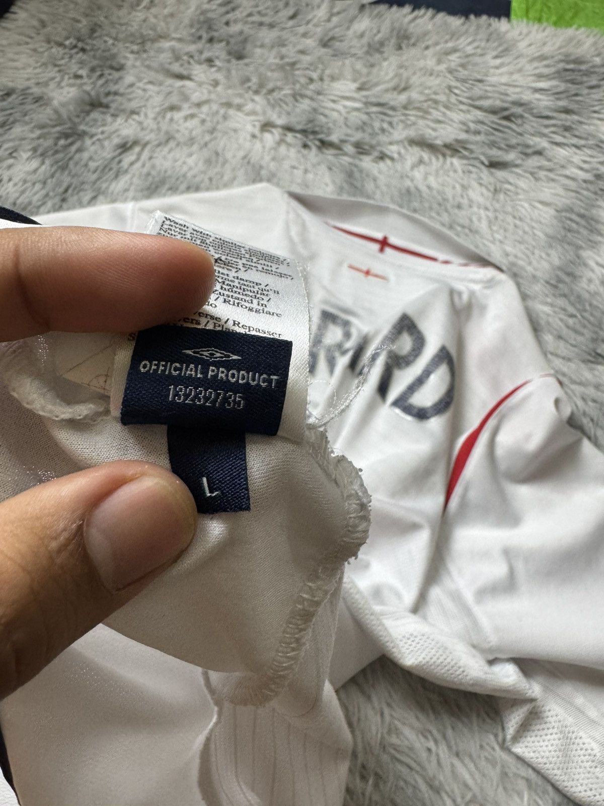 Vintage Vintage England Jersey Steven Gerrard Size US L / EU 52-54 / 3 - 9 Thumbnail