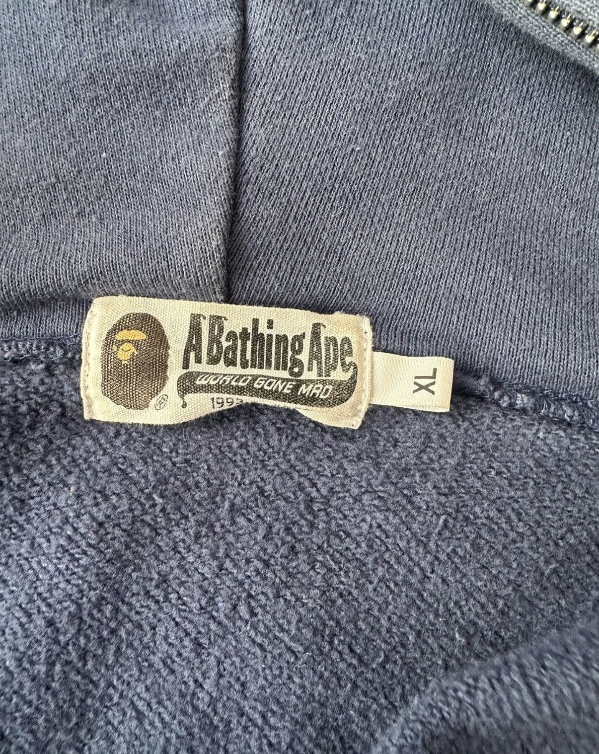 Bape BAPE Shark Head Hooded Sweatshirt K5 Size US XL / EU 56 / 4 - 3 Thumbnail