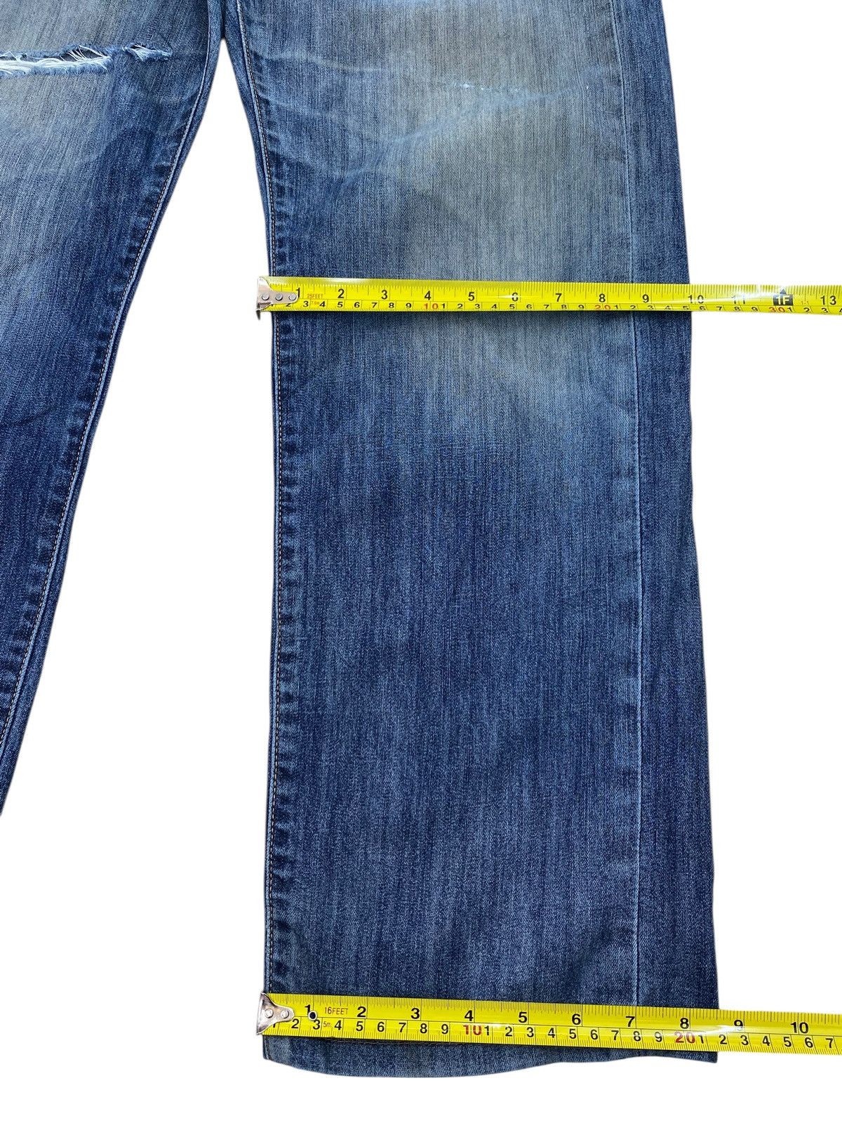 Levi's Levi’s Brand Faded Wash Ripped Style Soft Jeans Size US 32 / EU 48 - 11 Thumbnail