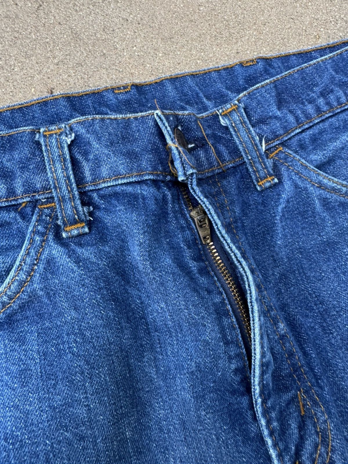 Levi's Vtg 80’s Levi’s 646 Orange Tab Bellbottom Flare Jeans 32x27 Size US 32 / EU 48 - 5 Thumbnail