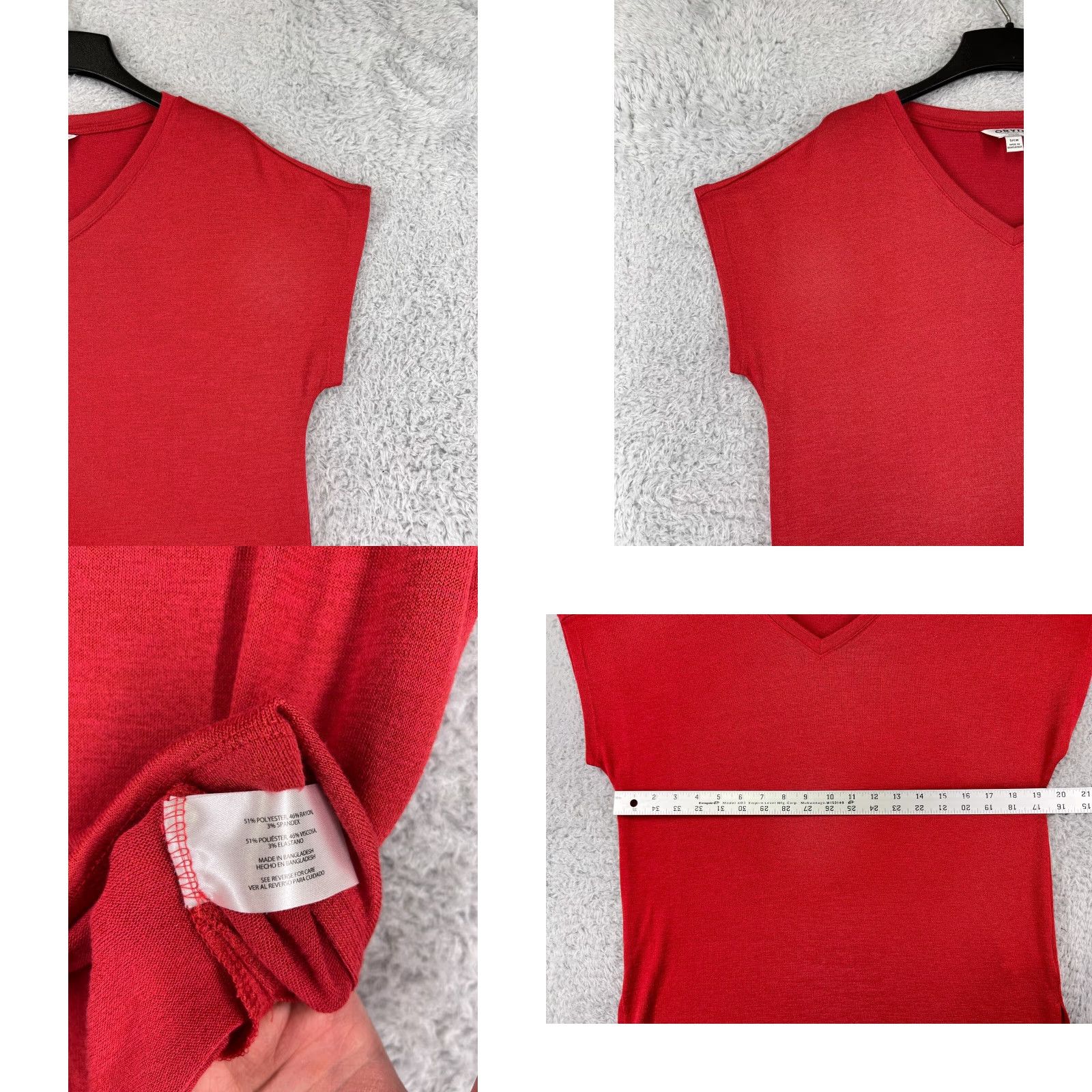 Orvis Orvis Shirt Womens Small Red Cotton V-Neck Knit Sleeveless Tank Camping Fishing Size S / US 4 / IT 40 - 8 Thumbnail