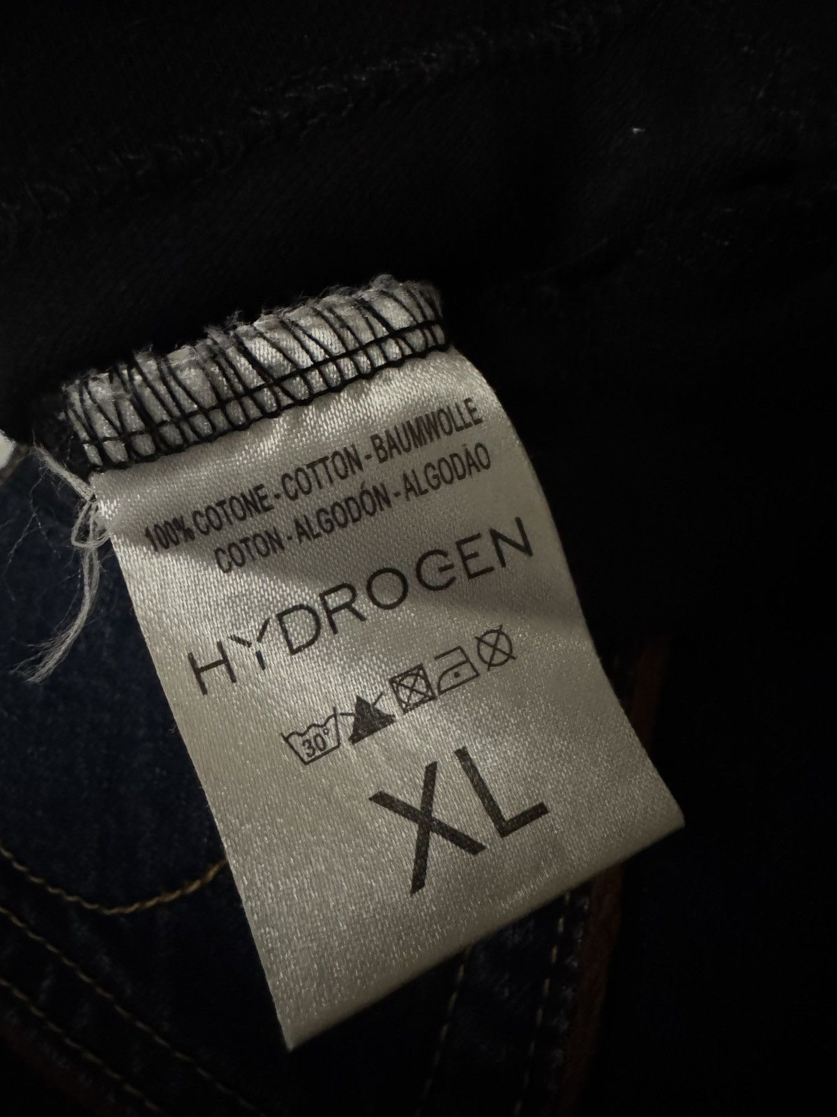 HYDROGEN Hydrogen Skulls Polo Size US L / EU 52-54 / 3 - 10 Thumbnail