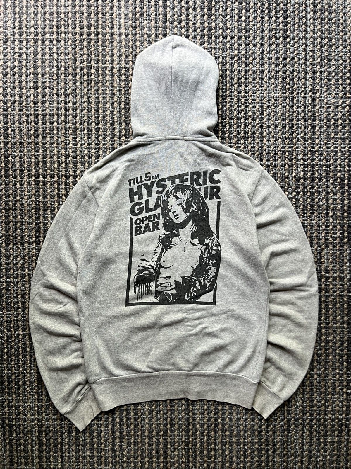 Hysteric Glamour Hysteric Glamour Open Bar Till 5 AM Naked Girl Zip Hoodie Size US M / EU 48-50 / 2 - 1 Thumbnail
