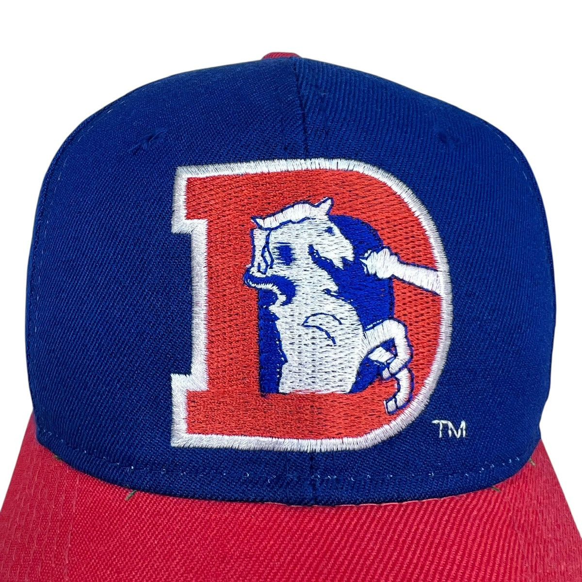 Sports Specialties 90s NFL Denver Broncos Sports Specialties Side Wave Snapback Size ONE SIZE - 5 Thumbnail