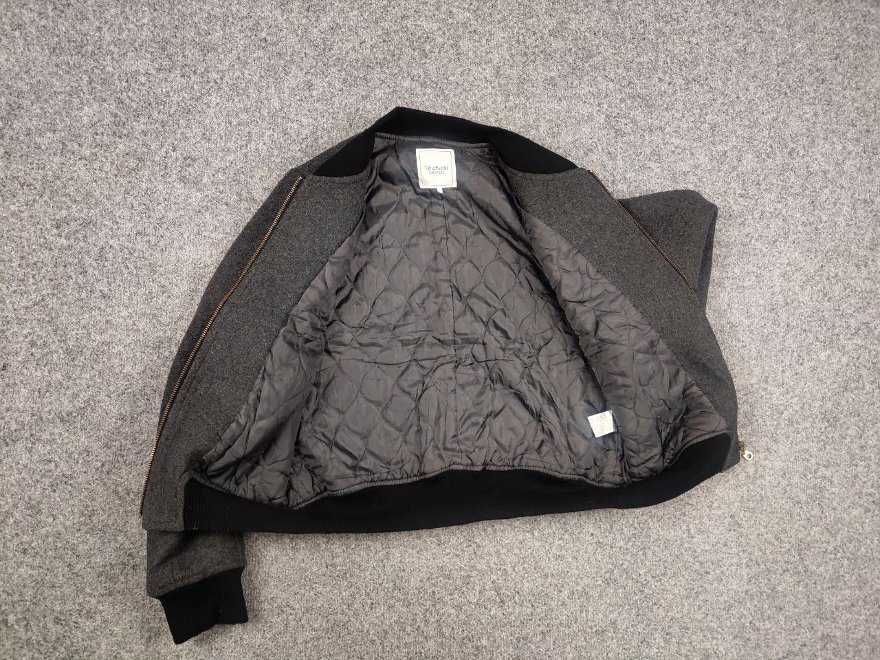 Japanese Brand Te Chichi Terrase Japan Design Style Bomber Wool Jacket Size M / US 6-8 / IT 42-44 - 9 Thumbnail
