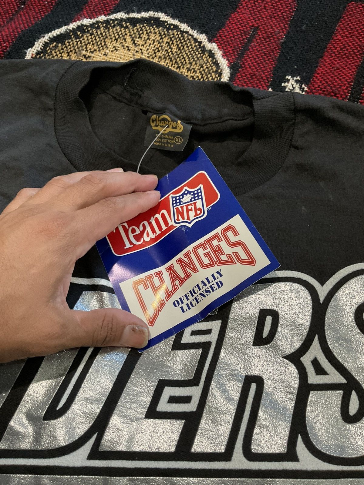 Vintage Vintage Los Angeles, Raiders, Tasmanian devil shirt xl nwt Size US XL / EU 56 / 4 - 6 Thumbnail