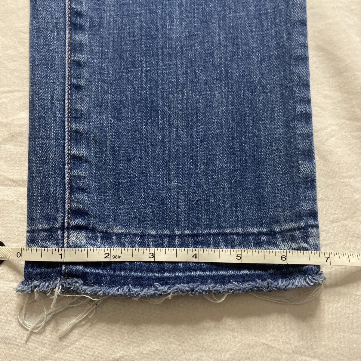 Talbots Talbots Flawless High-Waist Women's Jeans Frayed Sz 6 EUC Size 28" / US 6 / IT 42 - 11 Thumbnail