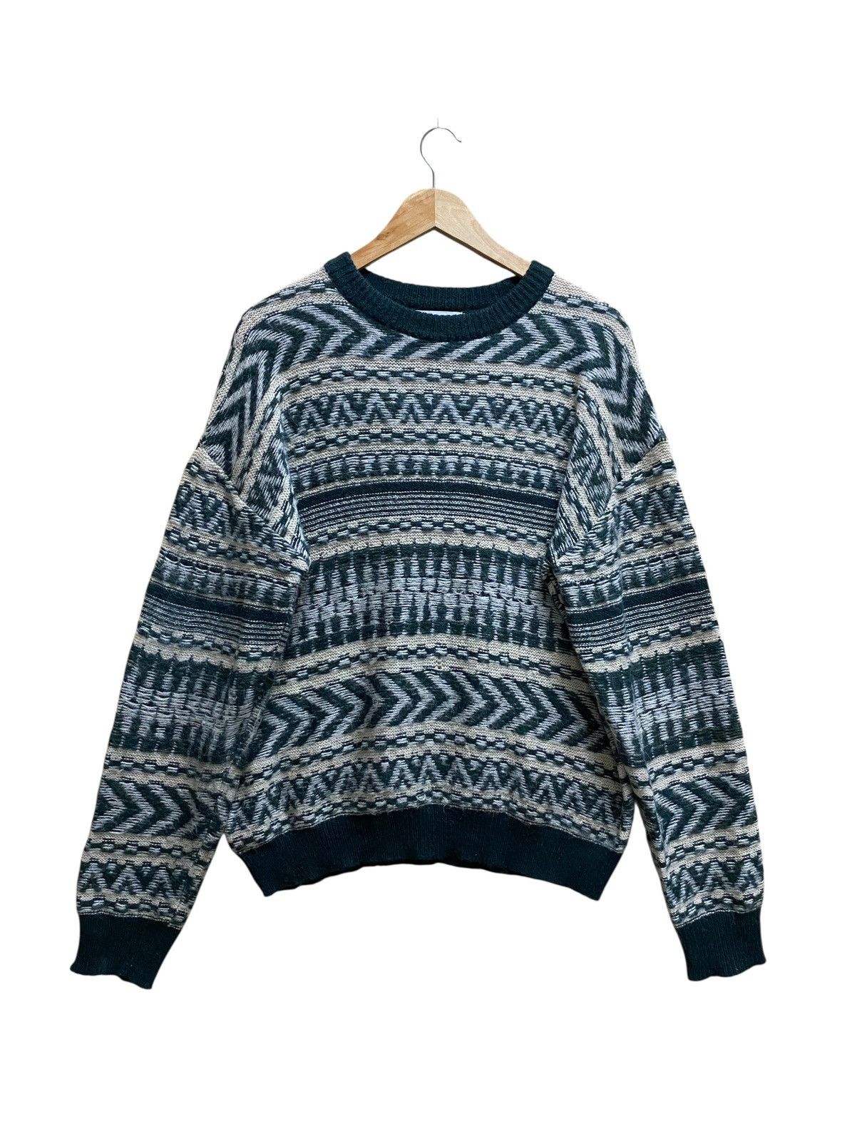 Japanese Brand Vintage Japanese Brand Chalk Knitwear 1990s Size US M / EU 48-50 / 2 - 1 Thumbnail