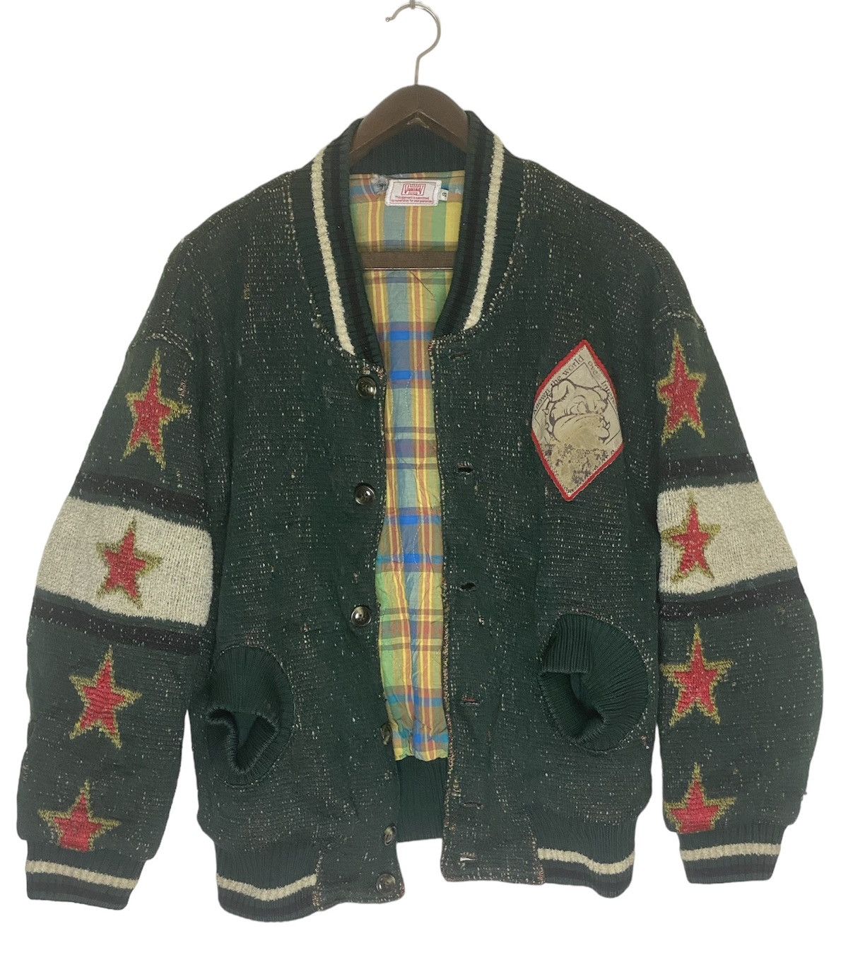 Japanese Brand JAPANESE BRAND VARORAV PERNUOVA KNIT CLASSIC JACKET Size US M / EU 48-50 / 2 - 1 Thumbnail