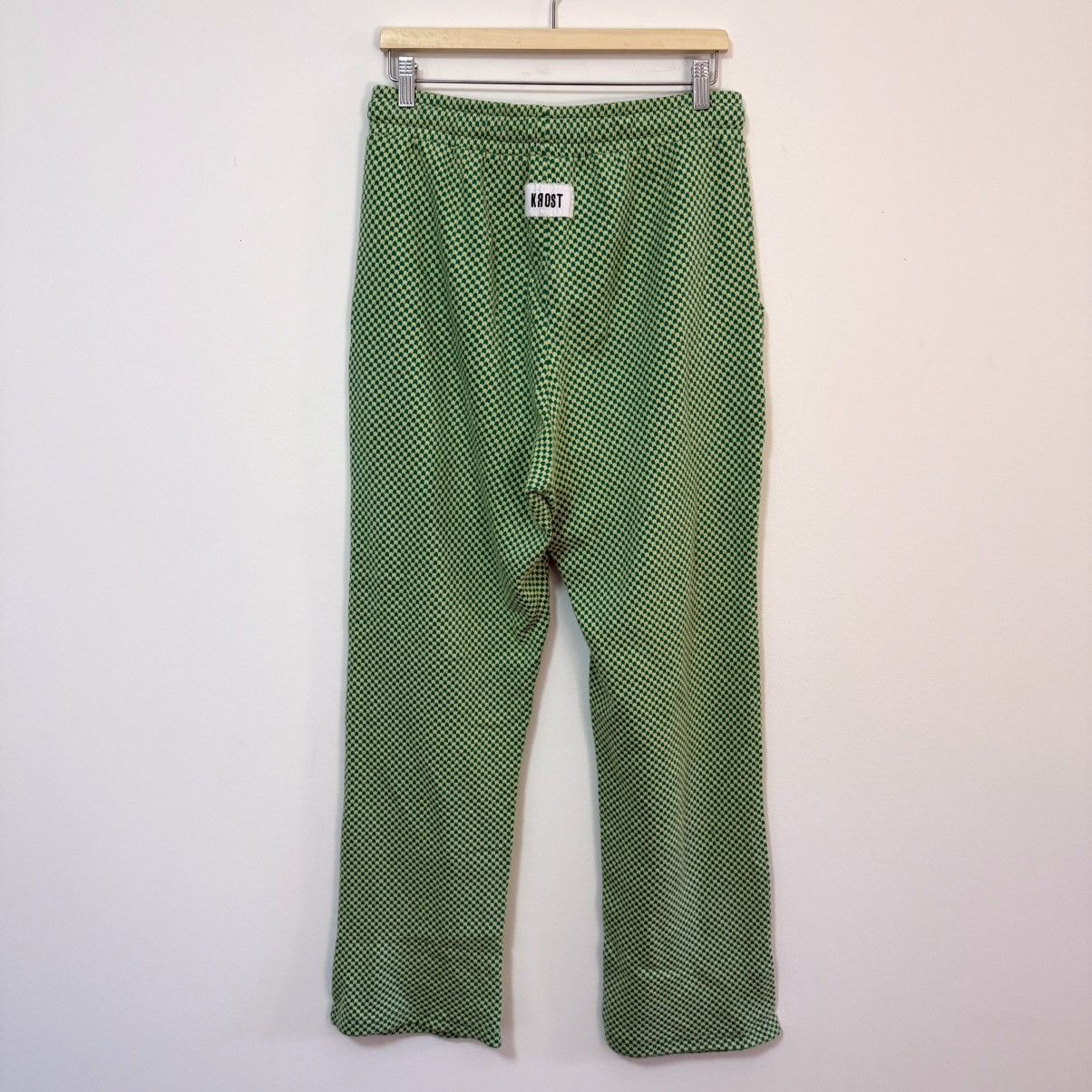 Other KROST SS23 Green Chevron Jacquard Knit Pants Size US 32 / EU 48 - 4 Thumbnail
