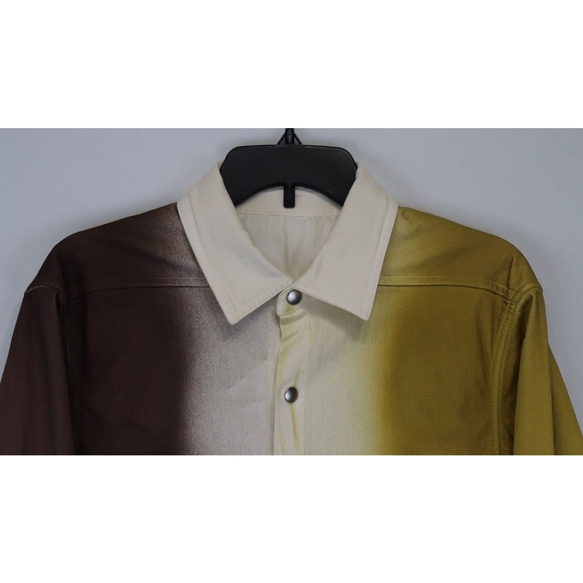 Rick Owens o1rshd1 Outershirt in Oxblood/Natural/Sulphate Size US M / EU 48-50 / 2 - 5 Thumbnail