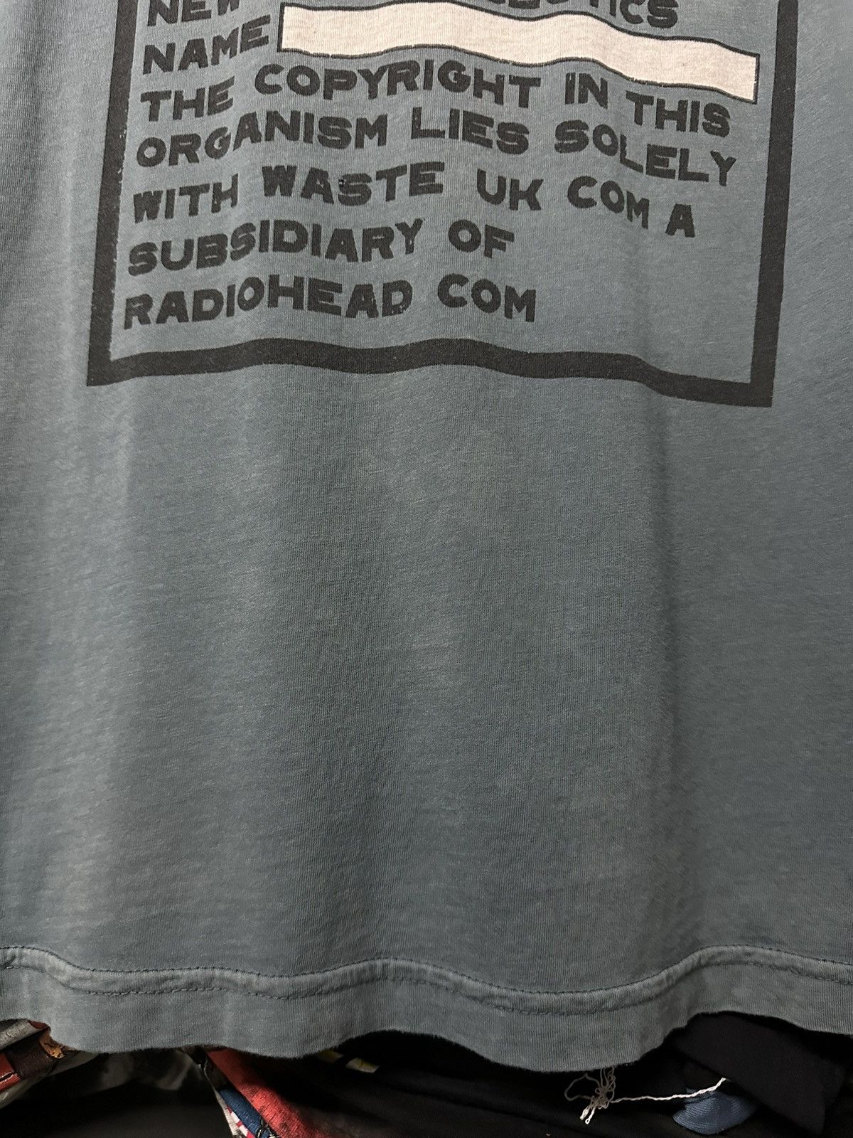 Band Tees Vintage Radiohead Promo Faded Oversize Tee Size US XL / EU 56 / 4 - 3 Thumbnail