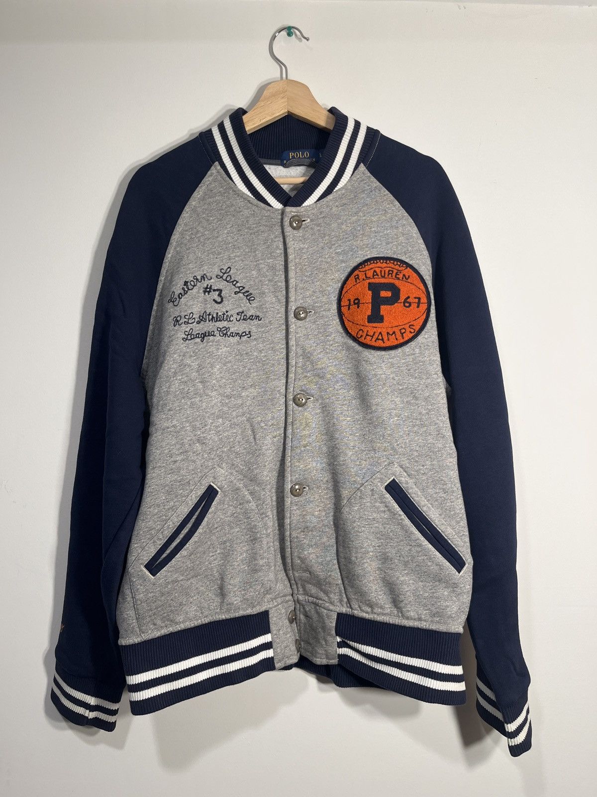 Polo Ralph Lauren eastern league champ tigers varsity jacket