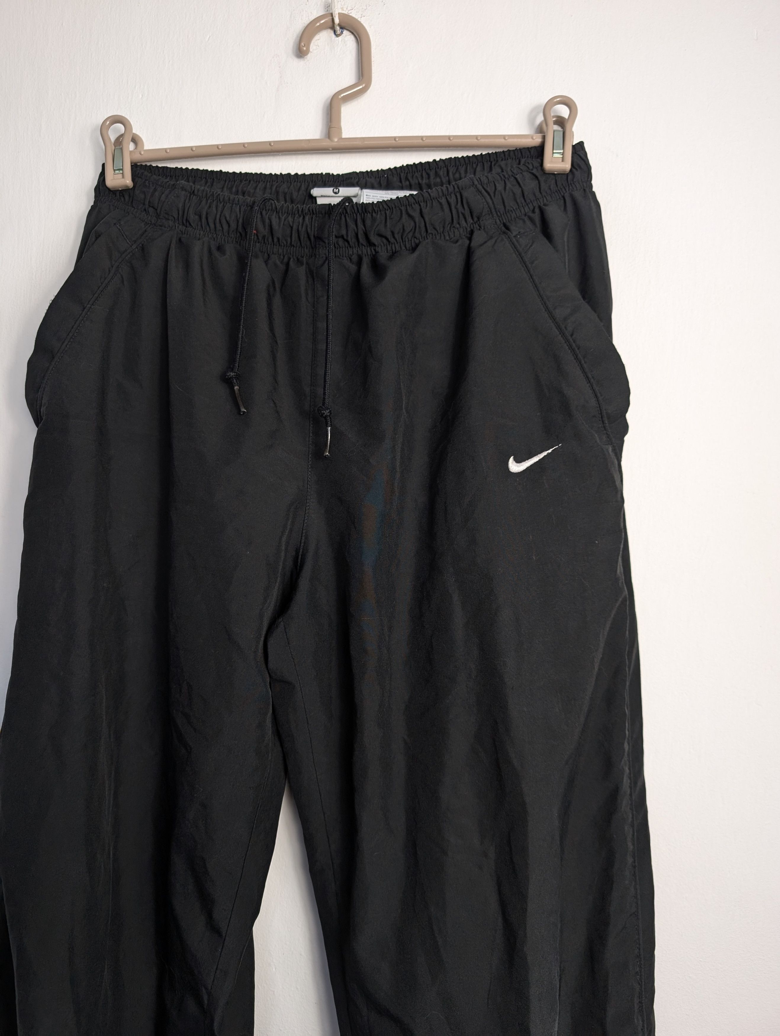 Nike Nike Shiny Track Pants Y2K Streetwear Retro Swoosh Size US 34 / EU 50 - 1 Thumbnail