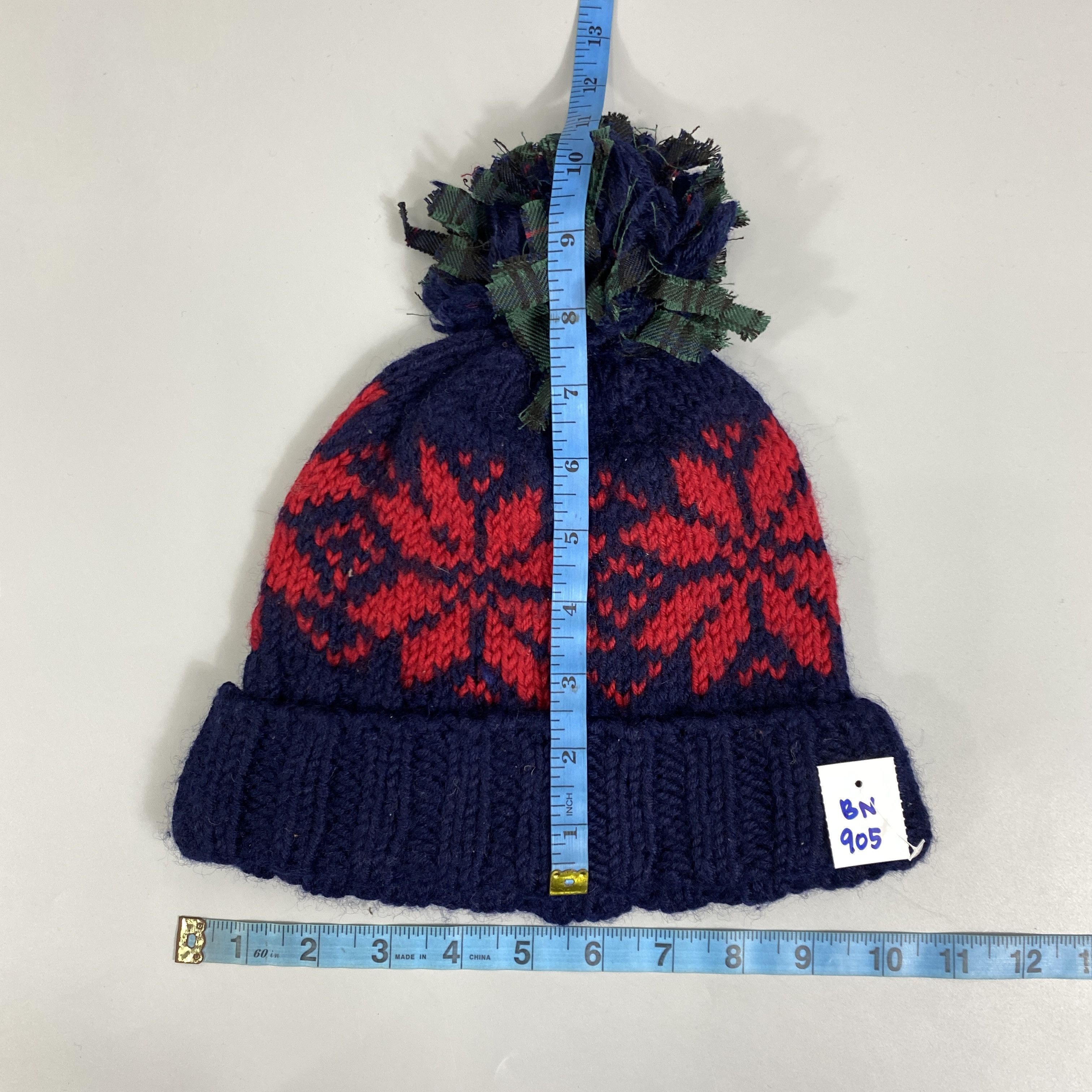 Japanese Brand Candy Stripper Knitted Beanie Hats -BN905 Size ONE SIZE - 5 Thumbnail