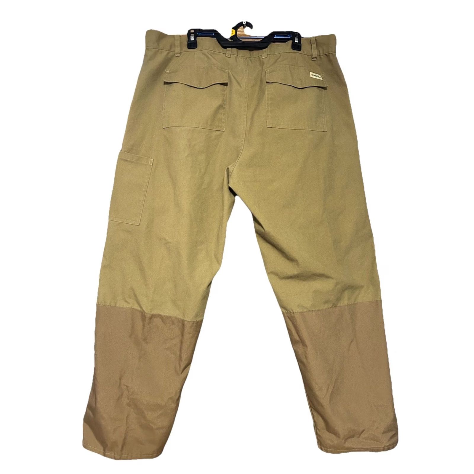 Vintage Gander Mountain Brush Briar Duck Hunting Pants 40x31 Brown Canvas 5-Pocket Zip Button Workwear Mens Hunting Pants Size US 40 / EU 56 - 6 Thumbnail