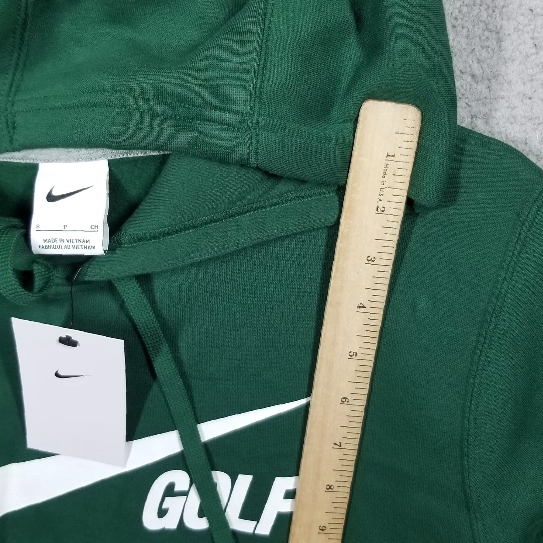 Nike Nike Hoodie Mens Small Green Club Fleece Swoosh Pullover Kangaroo Pocket Size US S / EU 44-46 / 1 - 4 Thumbnail