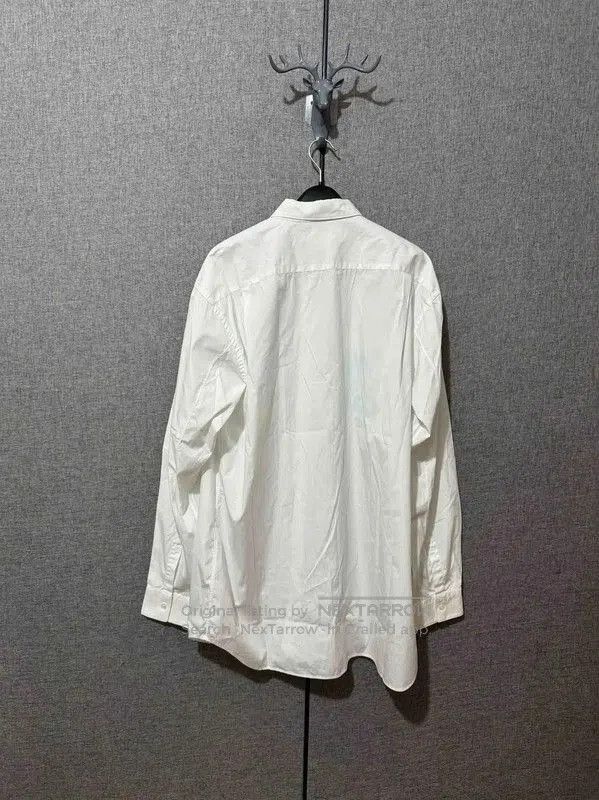 Comme des Garcons Comme des Garçons White Cotton Logo Shirt . Size US XL / EU 56 / 4 - 2 Thumbnail