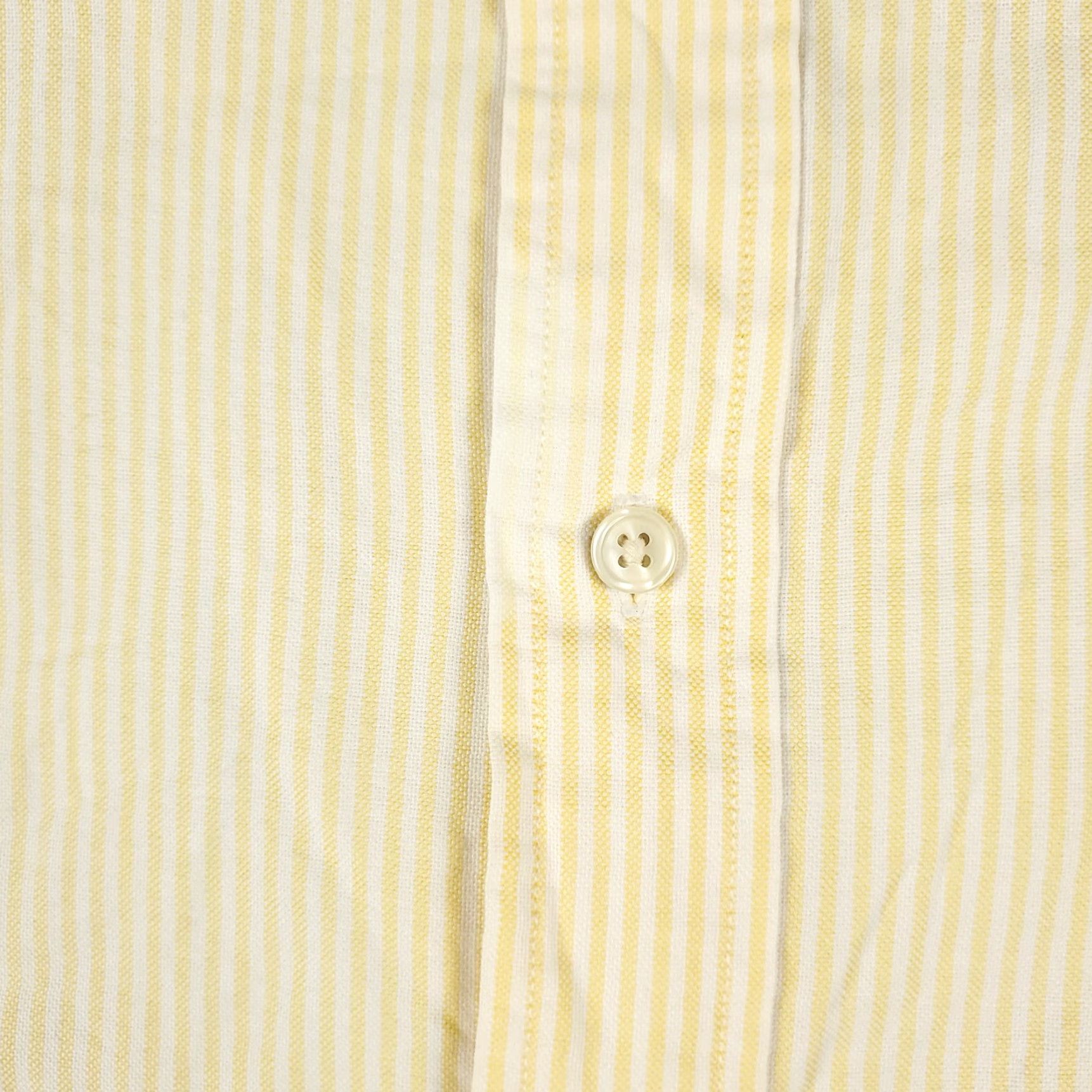 Tommy Hilfiger Tommy Hilfiger Shirt Mens Large Yellow Striped Button Up Short Sleeve Size US L / EU 52-54 / 3 - 4 Thumbnail