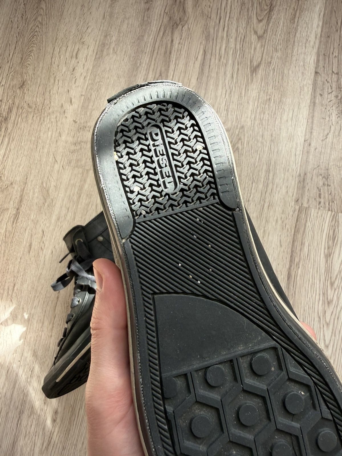 Diesel Diesel Expo Zip Leather Boots US 7.5 Black Side Zip Size US 7.5 / EU 40-41 - 11 Thumbnail