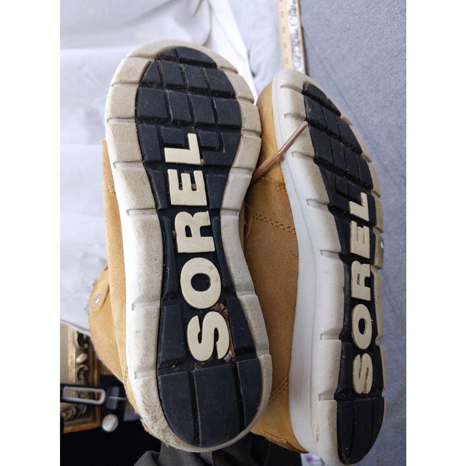 SOREL Sorel Snow Boot Womens 8.5 Brown Suede Ankle Lined Flat Winter NL3423-224 Size M / US 6-8 / IT 42-44 - 7 Thumbnail