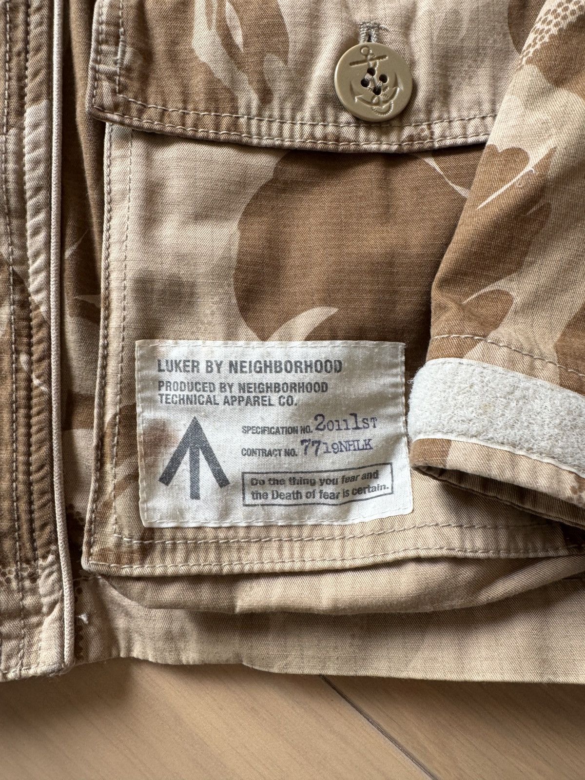 Neighborhood Luker by neighborhood camo jacket Size US S / EU 44-46 / 1 - 5 Thumbnail