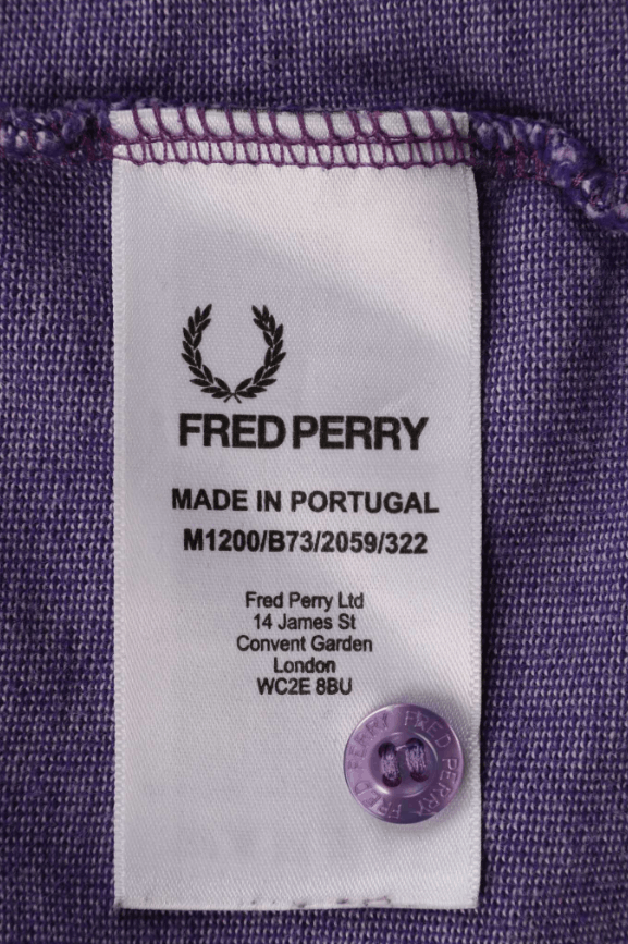 Fred Perry Fred Perry Classic Purple Polo Shirt Size S Size US S / EU 44-46 / 1 - 4 Thumbnail