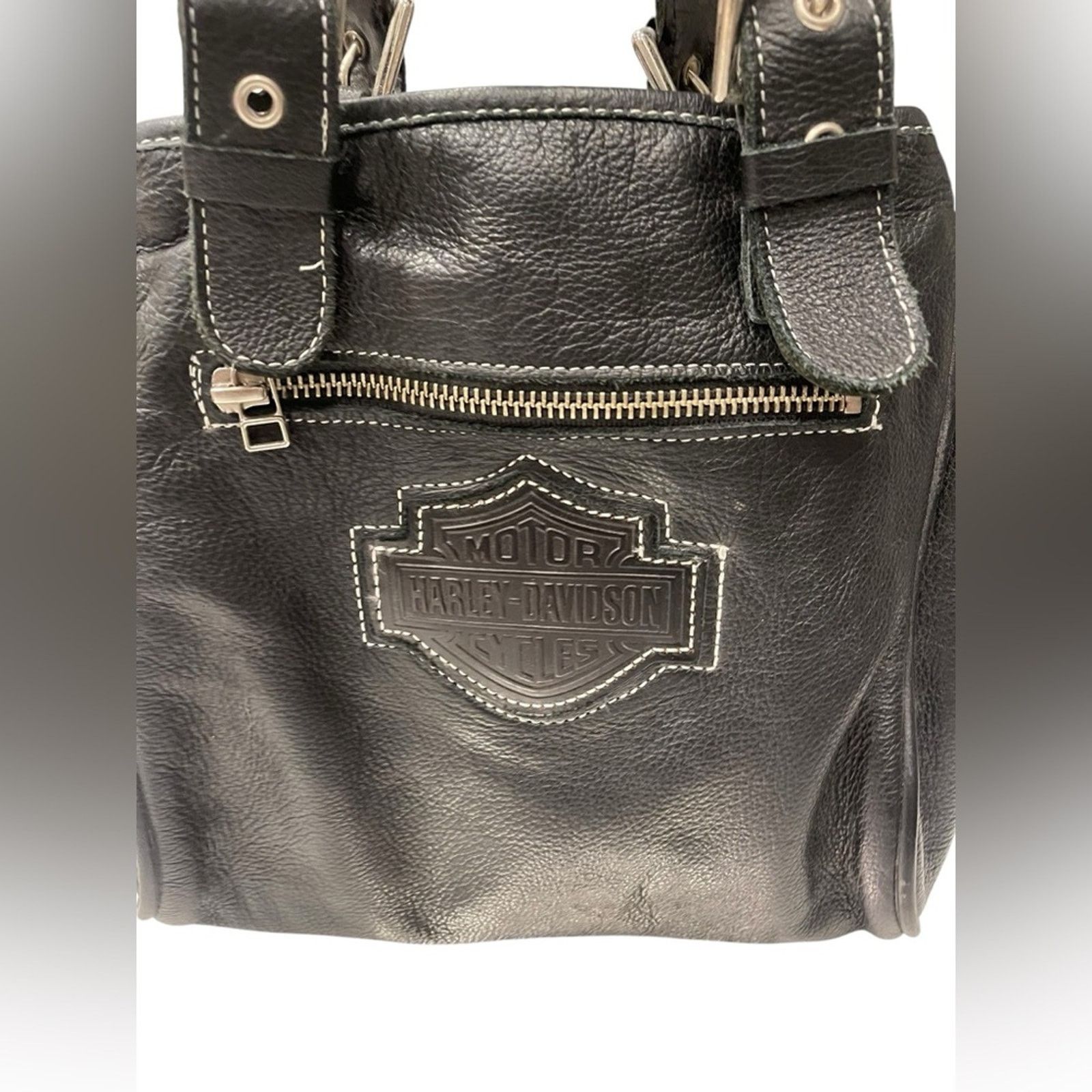 Harley Davidson Harley-Davidson women's black genuine leather purse Size ONE SIZE - 2 Thumbnail