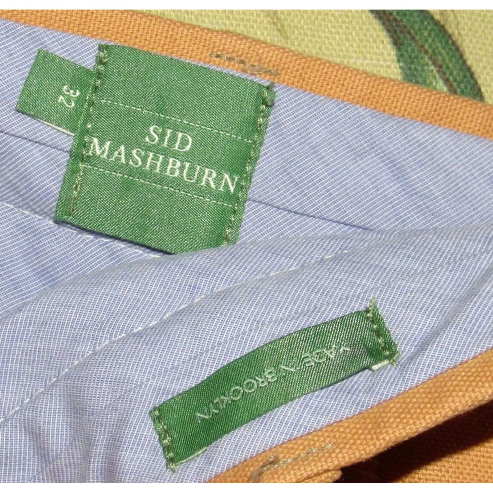 Sid Mashburn Sid Mashburn Chino Pants Brown Button Fly 32 x 31 Mens Size US 32 / EU 48 - 5 Thumbnail