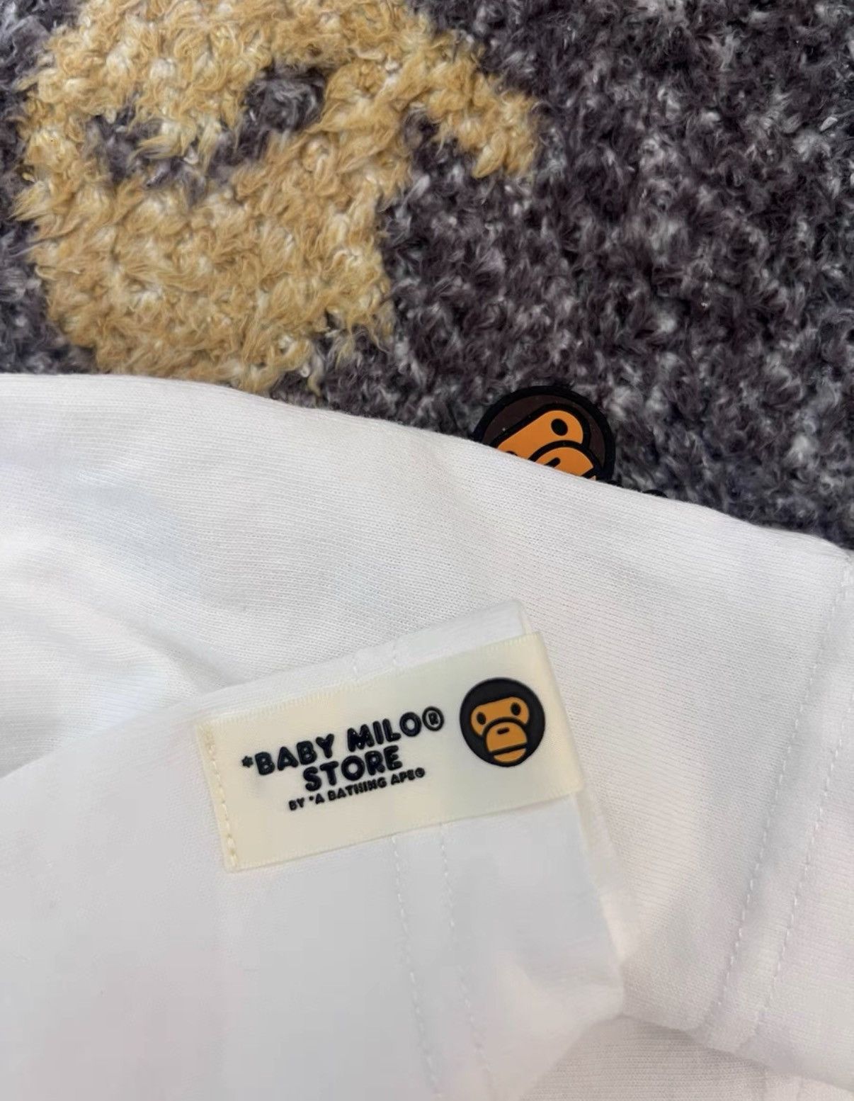 Bape BAPE white short-sleeve tee Size US M / EU 48-50 / 2 - 8 Thumbnail