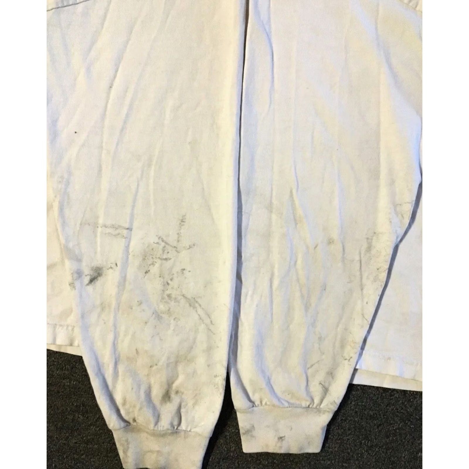 Thrasher VINTAGE Thrashed Shirt 2XL White Cowboys? (Note: This is incorrect per rules) Size US XXL / EU 58 / 5 - 7 Thumbnail