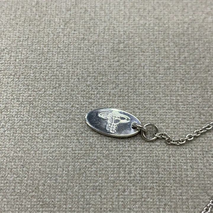 Vivienne Westwood Vivienne Westwood Ismene Saturn Pendant Necklace -2507 Size ONE SIZE - 4 Thumbnail