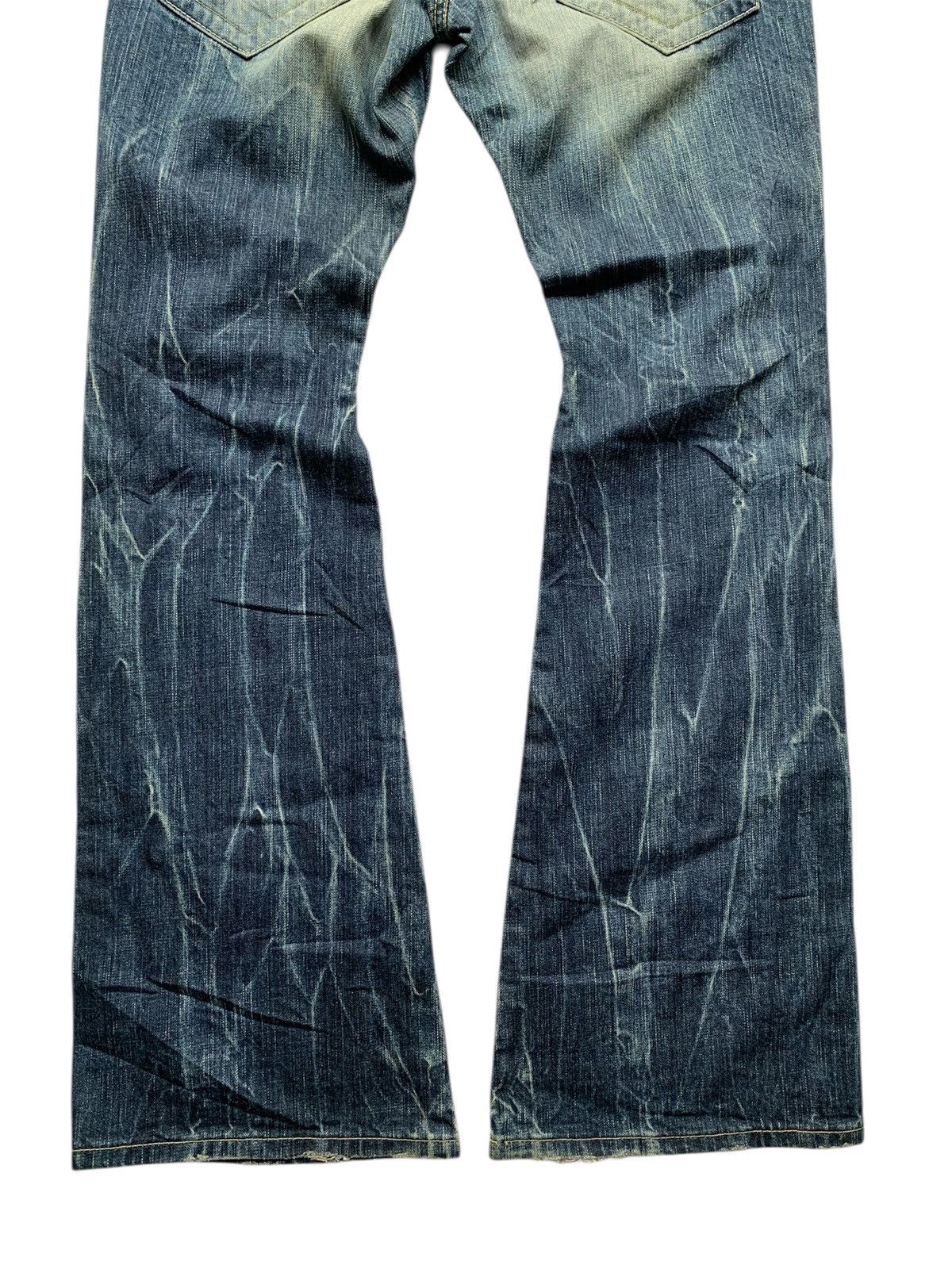 If Six Was Nine Japanese brand Et boite distressed lightning flared Size US 32 / EU 48 - 5 Thumbnail