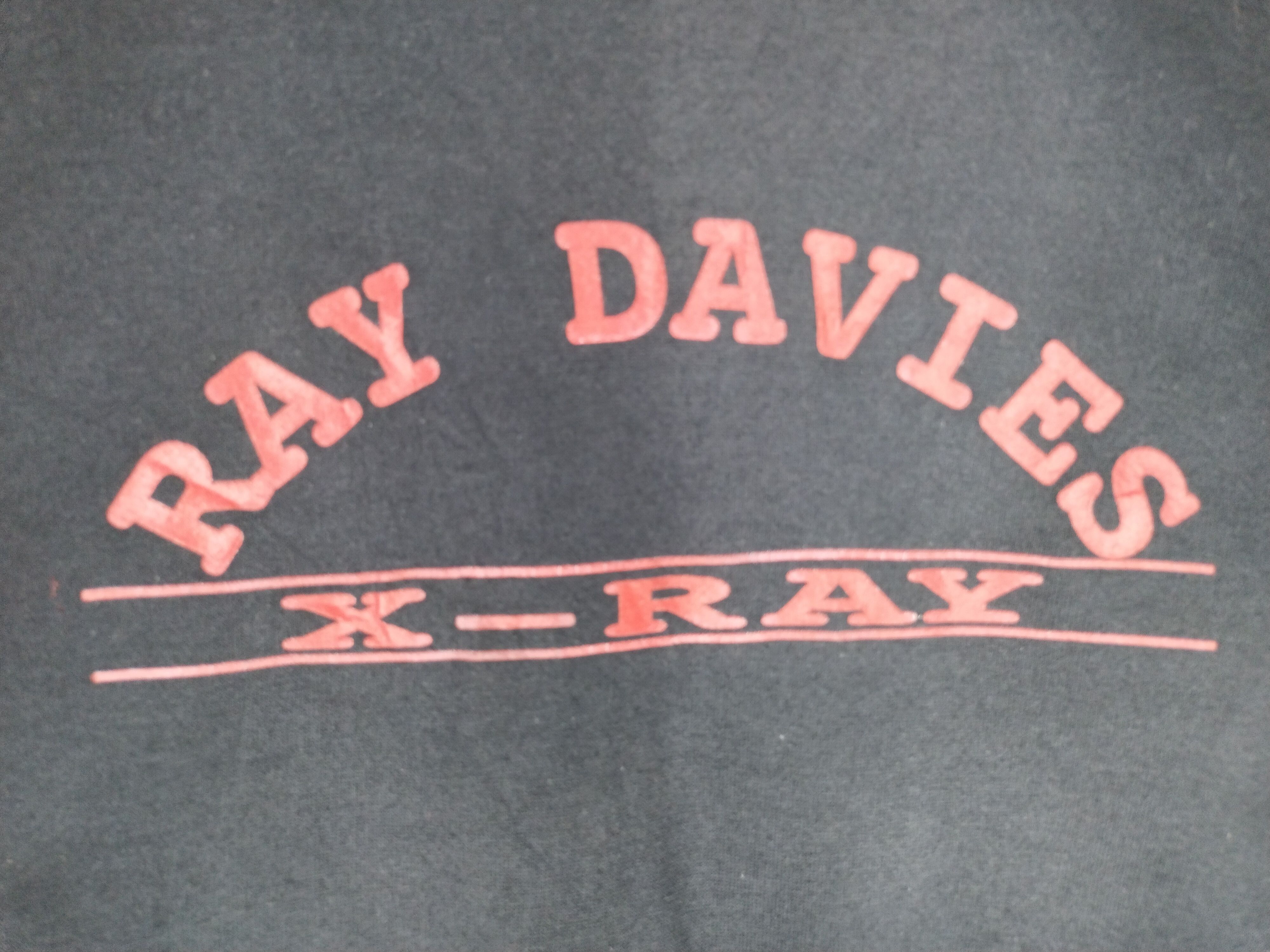 Band Tees Vintage 90's X-Ray Ray Davies Band The Kinks 1960's Rare Size US M / EU 48-50 / 2 - 5 Thumbnail