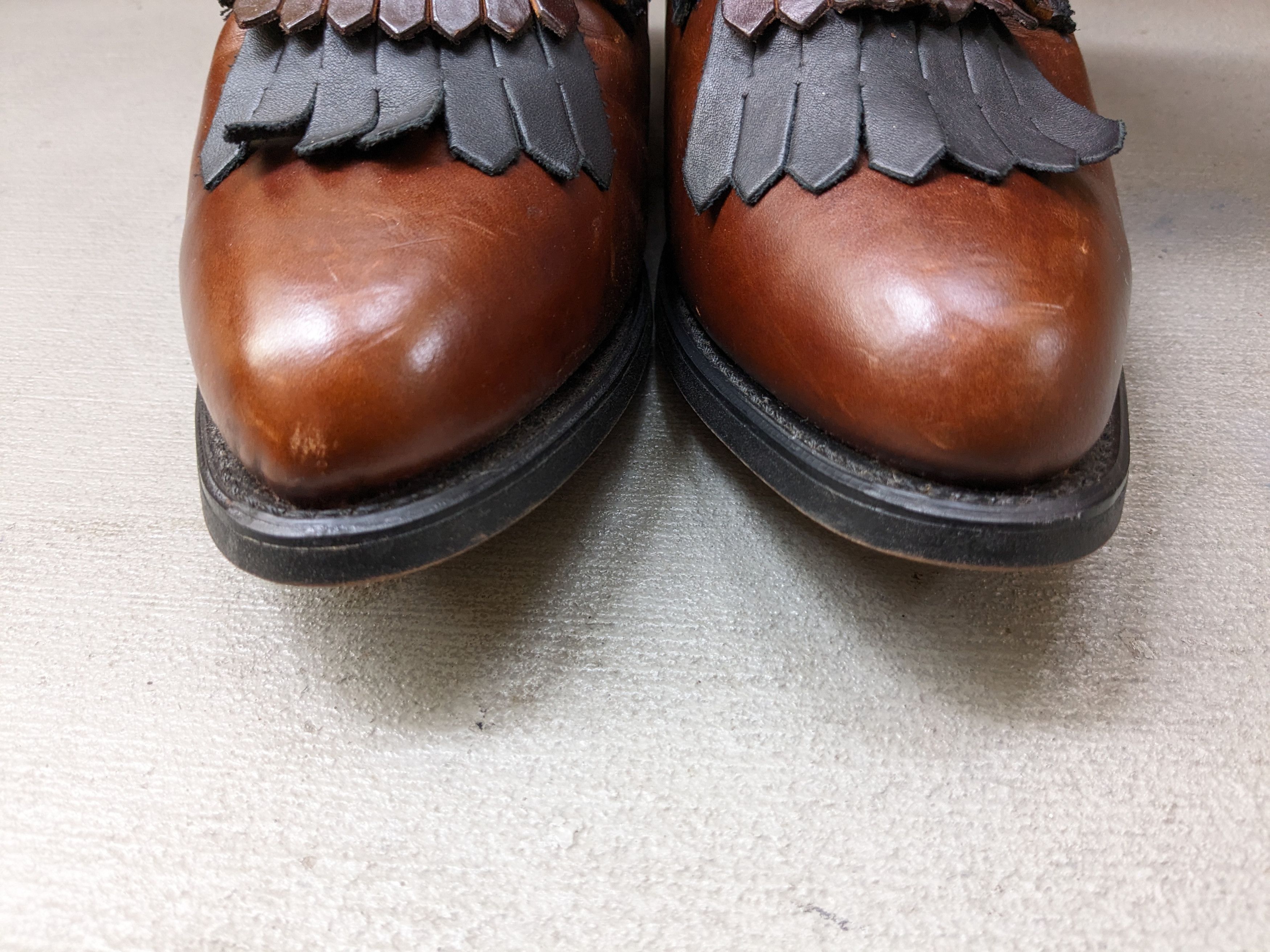 Durango Durango Cowboy Boots 9 EE Wide Brown Leather Combat Western Size US 9 / EU 42 - 2 Thumbnail