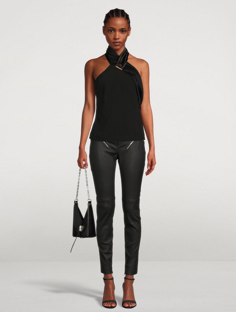 Givenchy o1y0925 Evening Top in Black Size S / US 4 / IT 40 - 5 Thumbnail