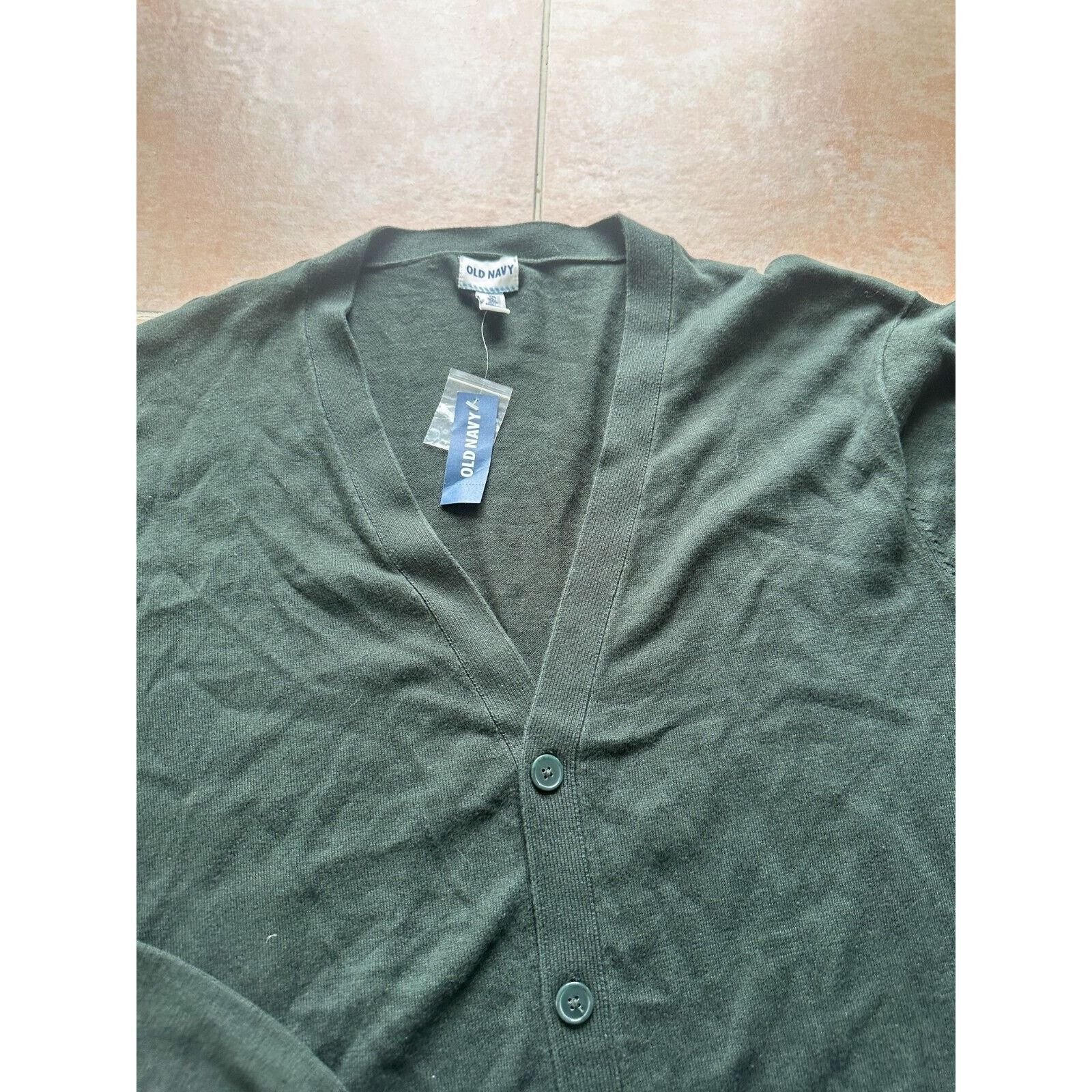 Old Navy OLD NAVY Cotton green front button Sweater men size Tall XXL Size US XXL / EU 58 / 5 - 4 Thumbnail