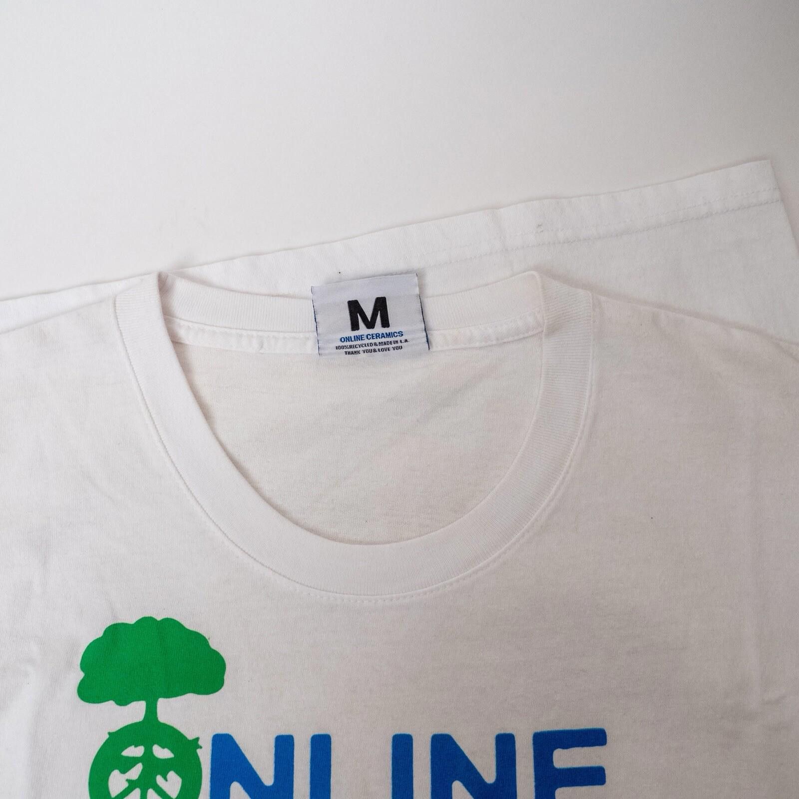 Online Ceramics Online Ceramics Declare World Peace White Tee Size M Size US M / EU 48-50 / 2 - 7 Thumbnail