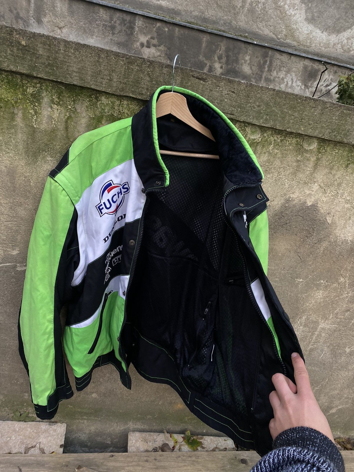 Formula 1 Kawasaki Embroidered Logo Racing Light Jacket Size US XXL / EU 58 / 5 - 12 Thumbnail
